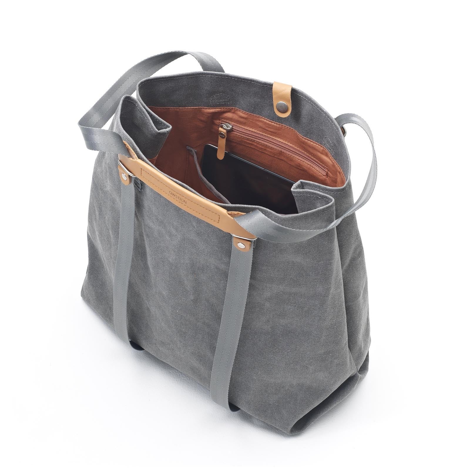 Qwstion Eco-Friendly Reusable Shopping Bag - Stylish & Durable Cotton Tote for Groceries, Work & Travel | Sustainable Fashion Accessory