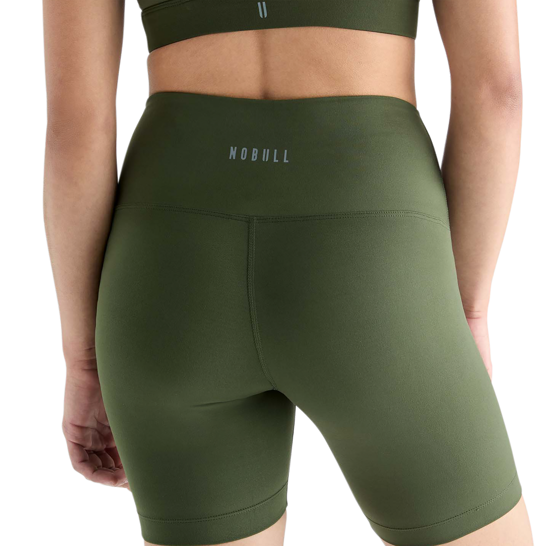 Women's High Waist Matte Shorts - 6 Inch Inseam, Comfortable & Stretchy Workout Shorts for Running, Yoga & Gym