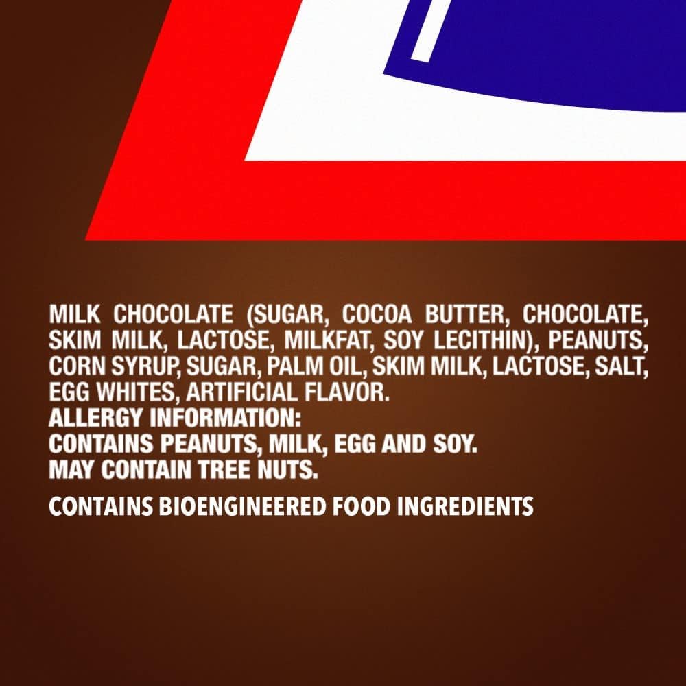 Snickers Fun Size Candy Bars - Individually Wrapped Chocolate, Peanut & Caramel Candy - Bulk Pack of 25 - Perfect for Halloween, Parties, Office Treats & Snack Time