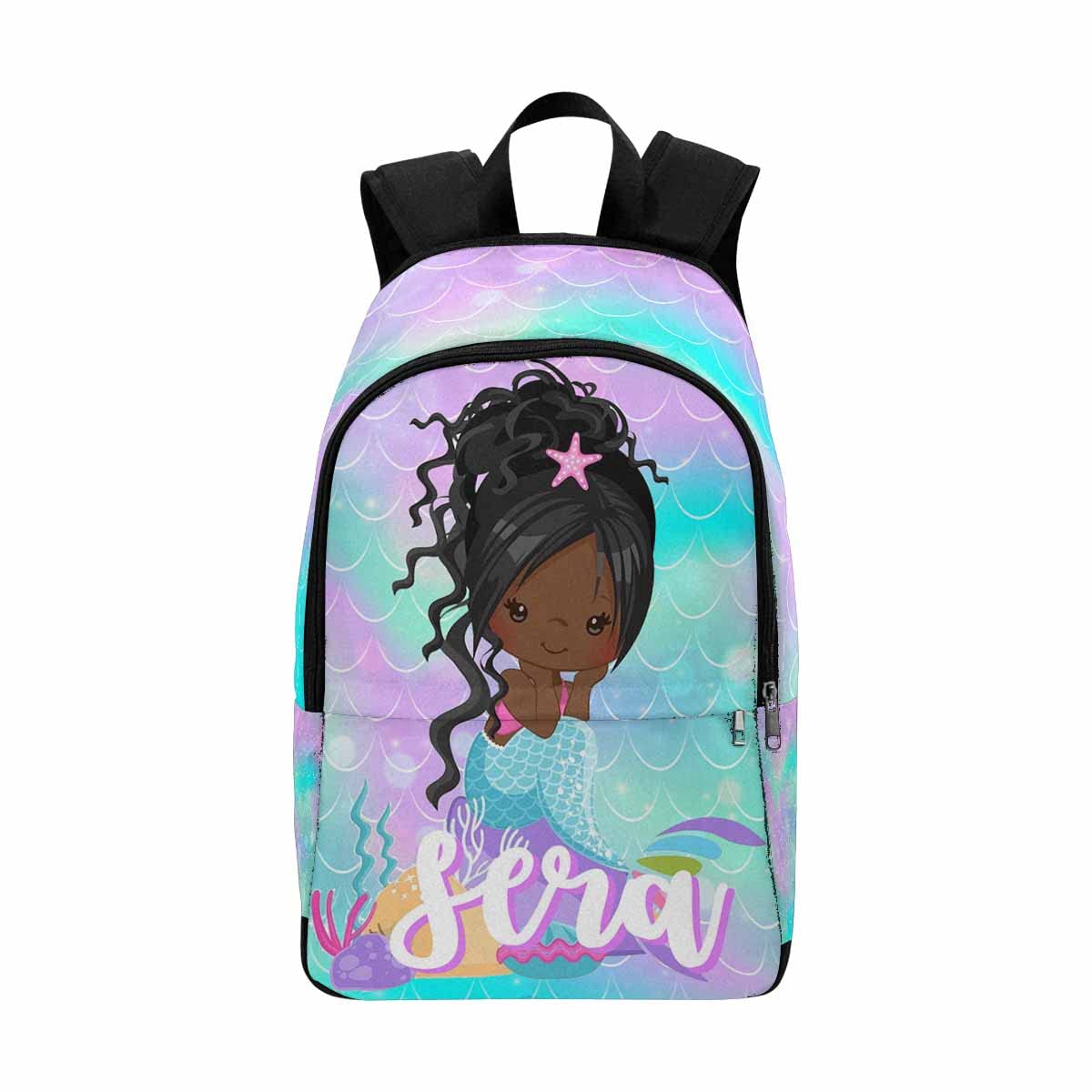 Custom Mermaid Fish Scale Backpack - Unique School Bag for Kids & Teens - Perfect for School, Travel, and Everyday Use