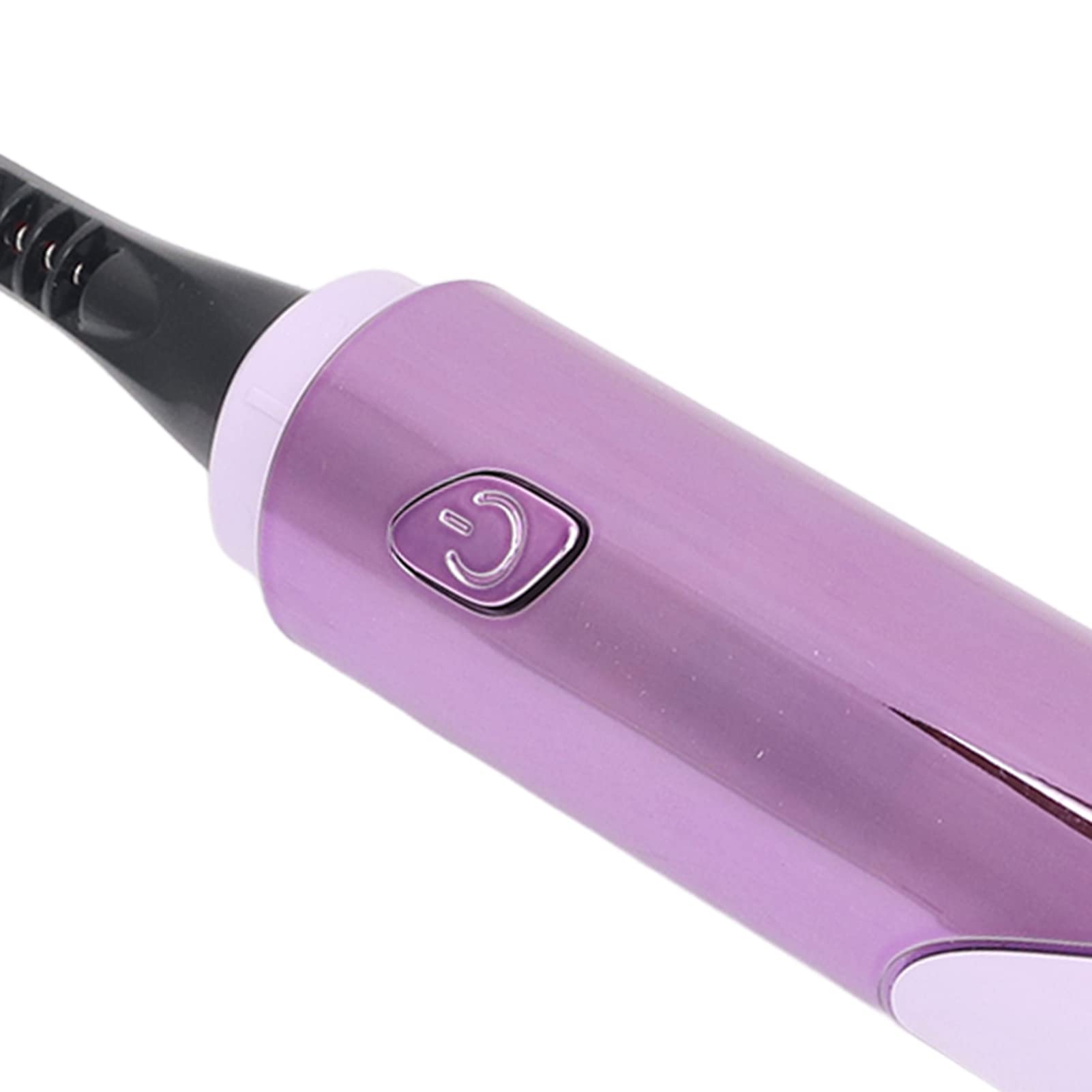 Rechargeable Heated Eyelash Curler with Long-Lasting Warmth & Silicone Pad - Perfect for Home Use, Travel, and Professional Makeup (Purple)