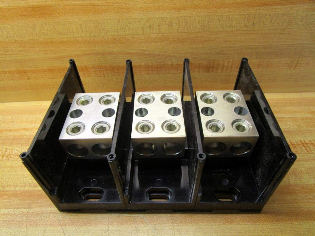 Gould 69123 Power Distribution Block - Heavy Duty Electrical Panel for Industrial & Commercial Use | Easy Installation & Reliable Power Distribution for Machinery, Equipment & Control Panels