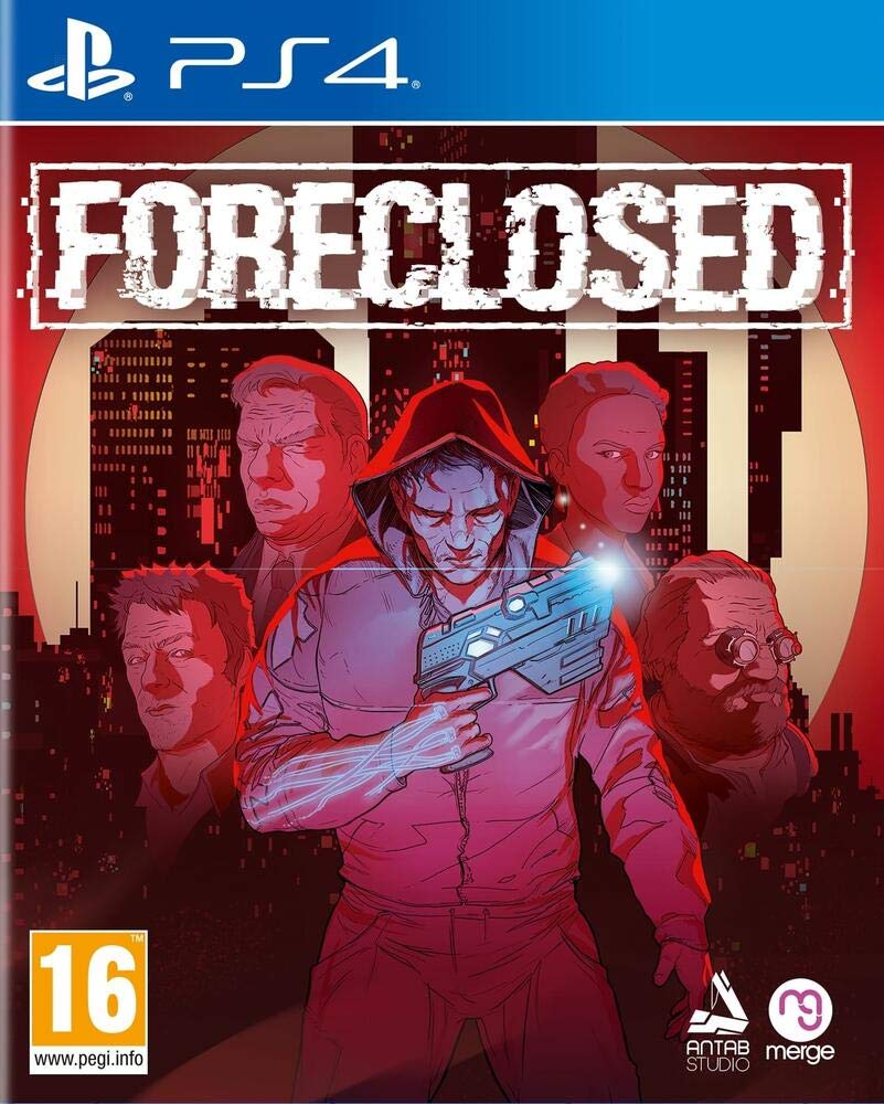 Foreclosed - PlayStation 4 Game | Cyberpunk Action-Adventure Thriller | Perfect for Sci-Fi & Cyberpunk Fans - Play at Home or Gaming Parties