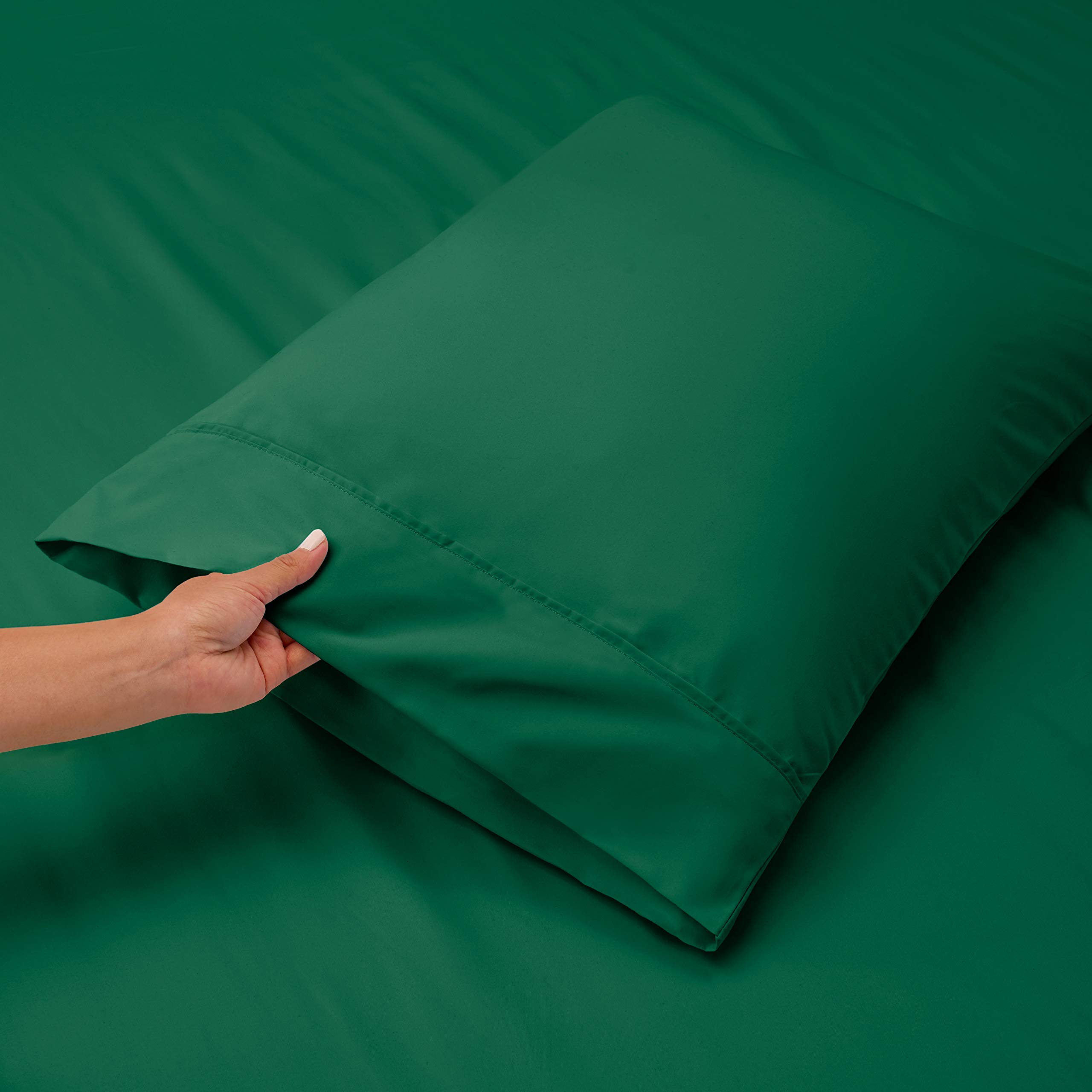 5-Piece Split Queen Sheet Set for Adjustable Beds - 100% Pure Egyptian Cotton 800 Thread Count, Ultra Soft Deep Pocket Fitted Sheet Fits Up to 22
