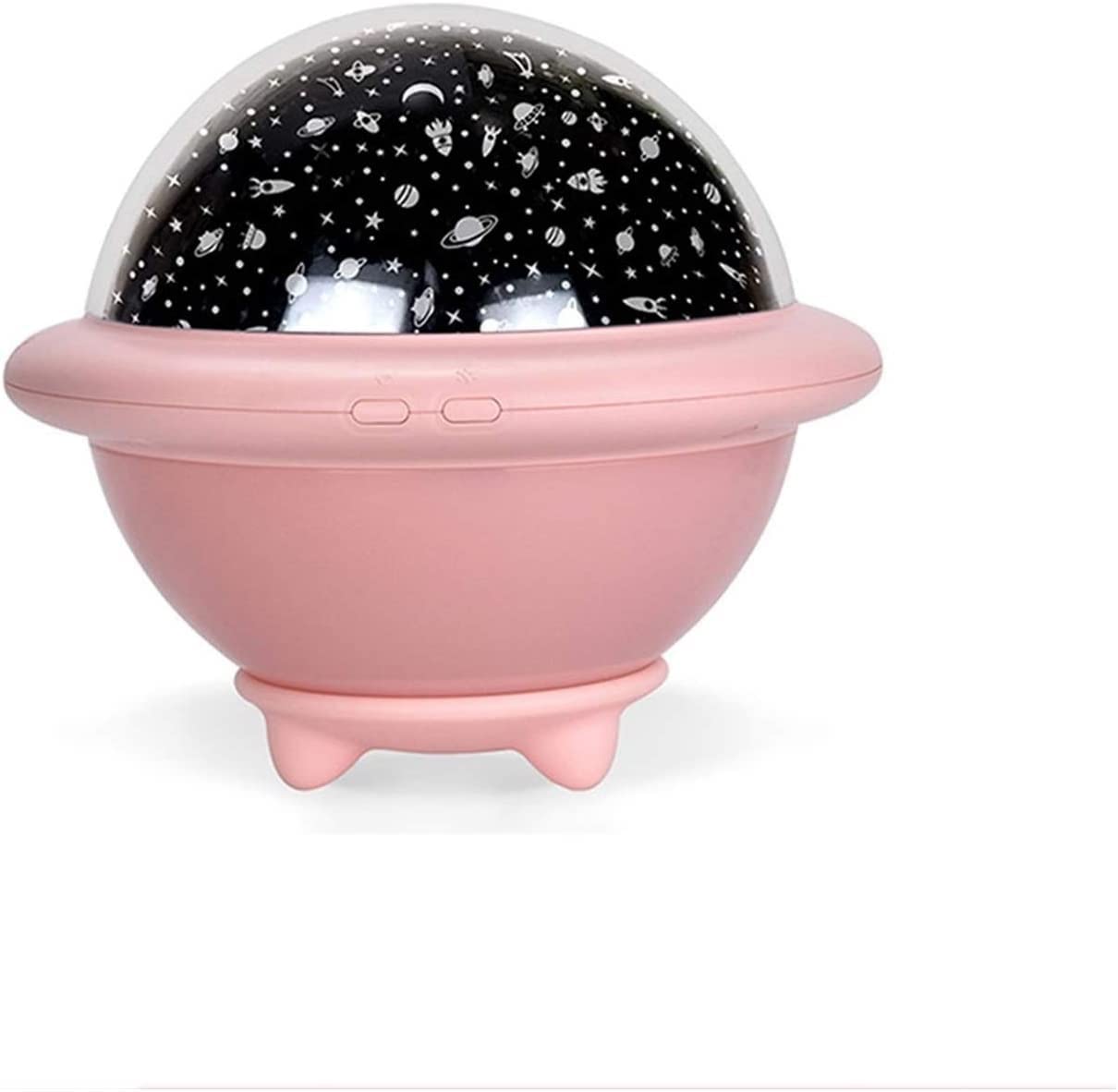 GeRRiT Night Light Projector for Kids - Pink Starry Night Projection Lamp | Perfect Birthday Gift for Boys & Girls Ages 2-10 | Bedroom Decor, Nursery Night Light, Sleep Aid for Toddlers