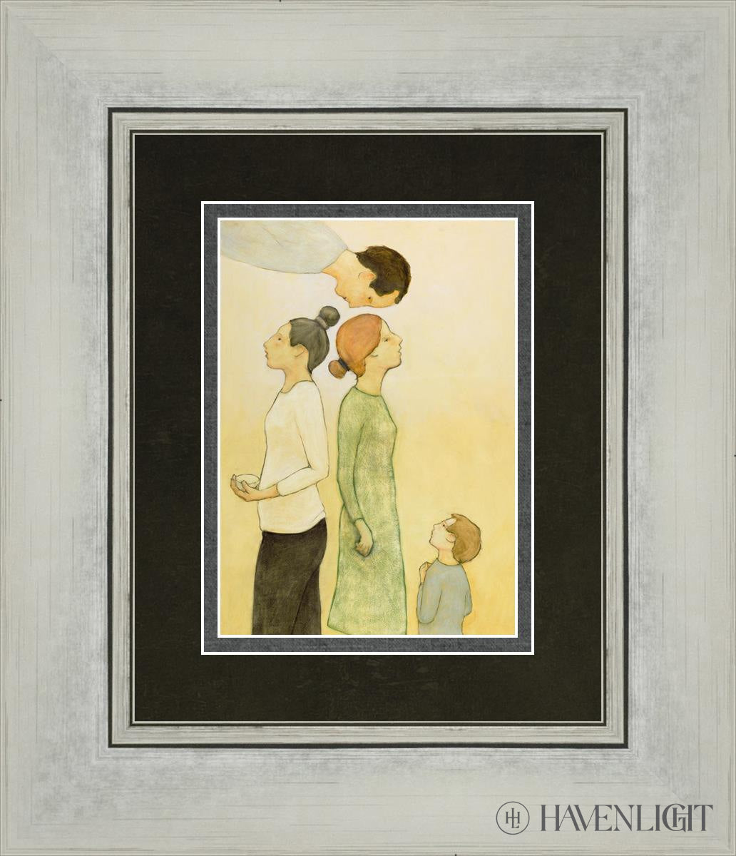 Duet Observed - Romantic Couple Painting by Rick Shorten | Perfect for Valentine's Day Gifts, Anniversary Presents & Home Decor