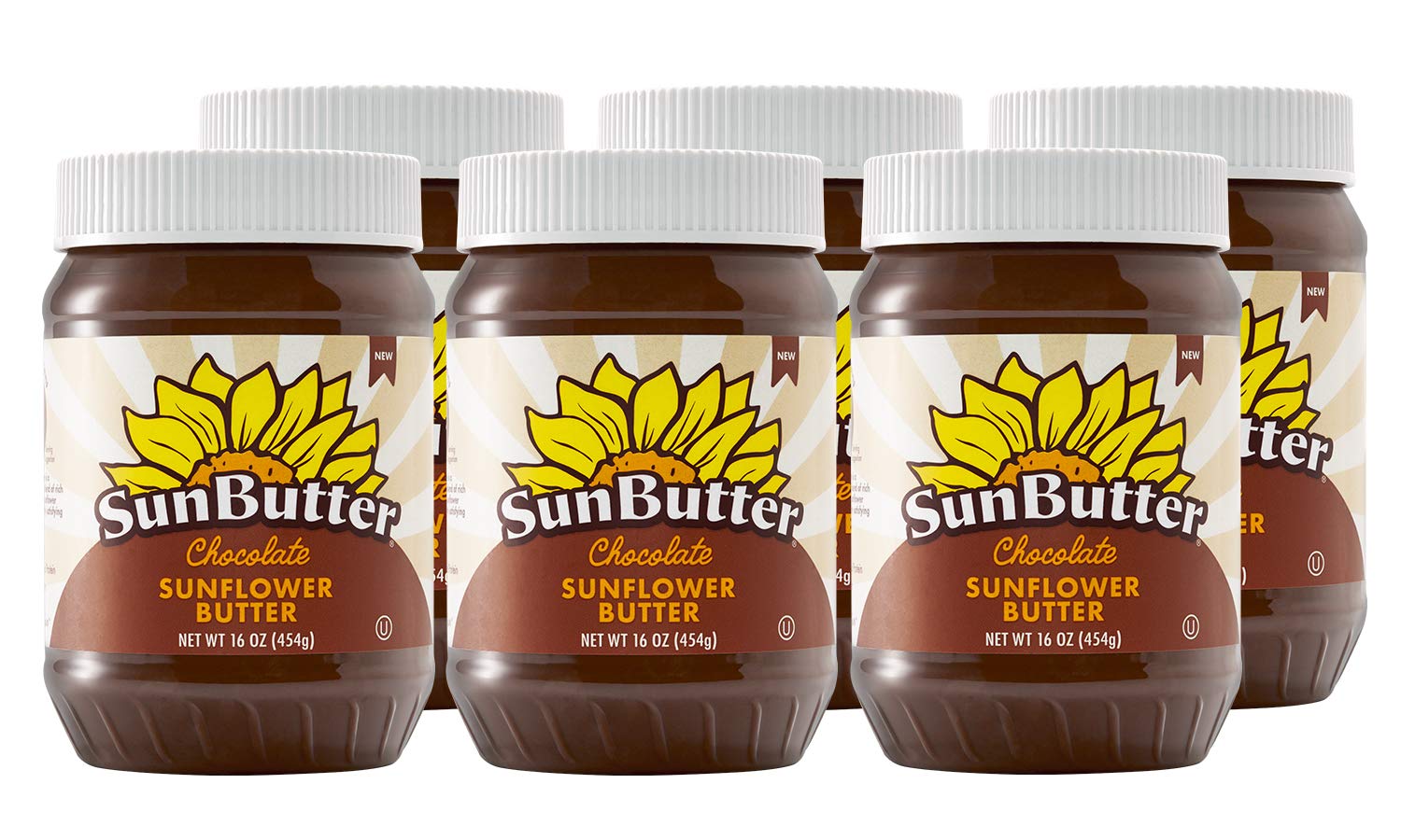 Organic Sunbutter Chocolate Sunflower Butter Spread - Vegan, Gluten-Free, Non-GMO Nut-Free Alternative for Baking, Snacks & Healthy Breakfast