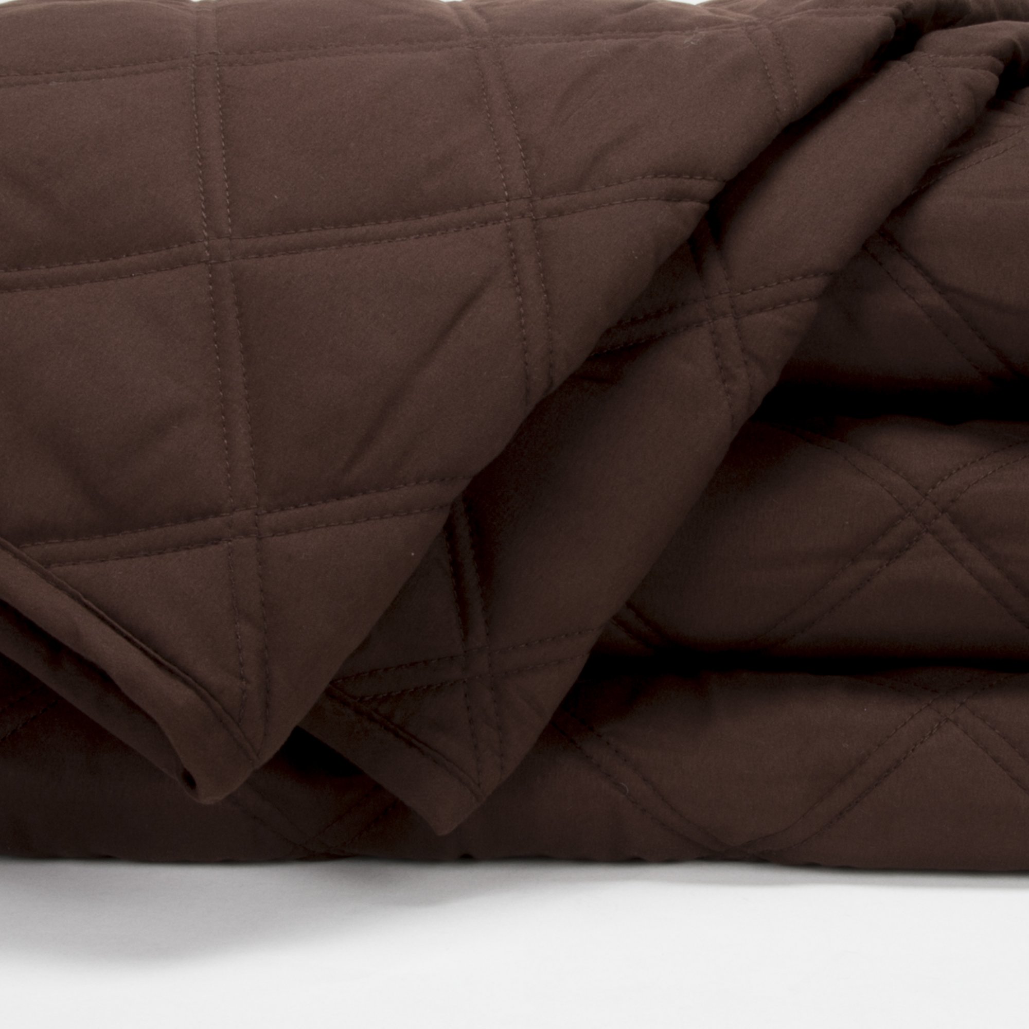 Premium Sposh Quilted Blanket - Soft & Cozy King Size Coffee Brown - Perfect for Bedroom, Living Room & Winter Warmth