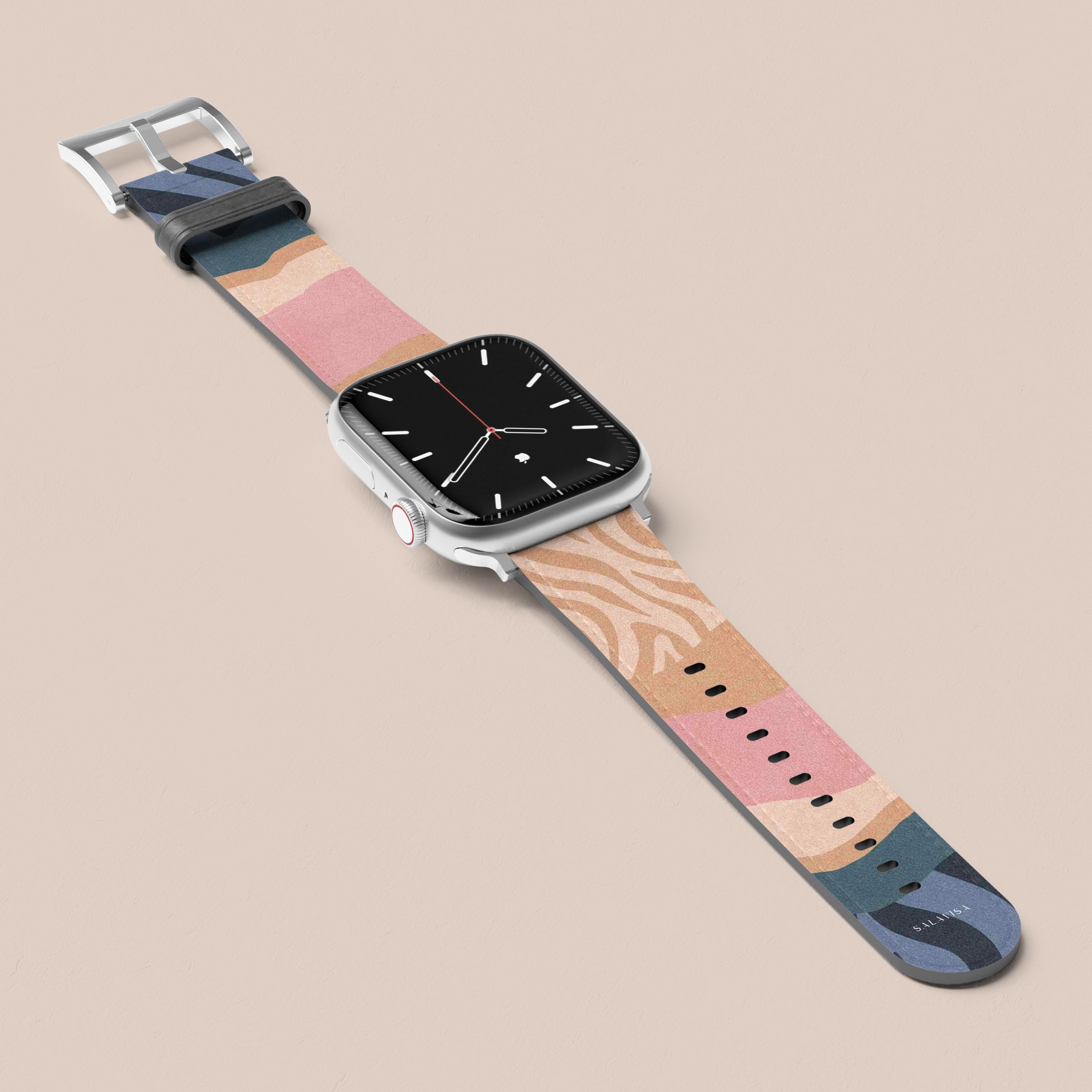 Pink Soft Silicone Apple Watch Band for Women - Comfortable & Stylish Replacement Strap for Workouts, Running & Everyday Wear