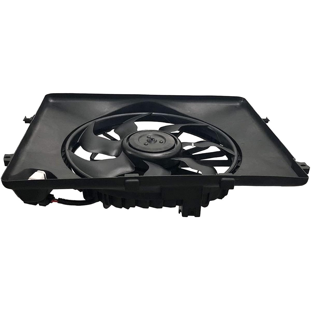 621-477 Engine Radiator Cooling Fan & Shroud Assembly for 2012-2013 Kia Optima, 2011-2013 Hyundai Sonata 2.4L L4 - OEM 253803R170 253803R610 KI3115136 622630 Replacement Part - Perfect for Overheating Prevention & Summer Driving