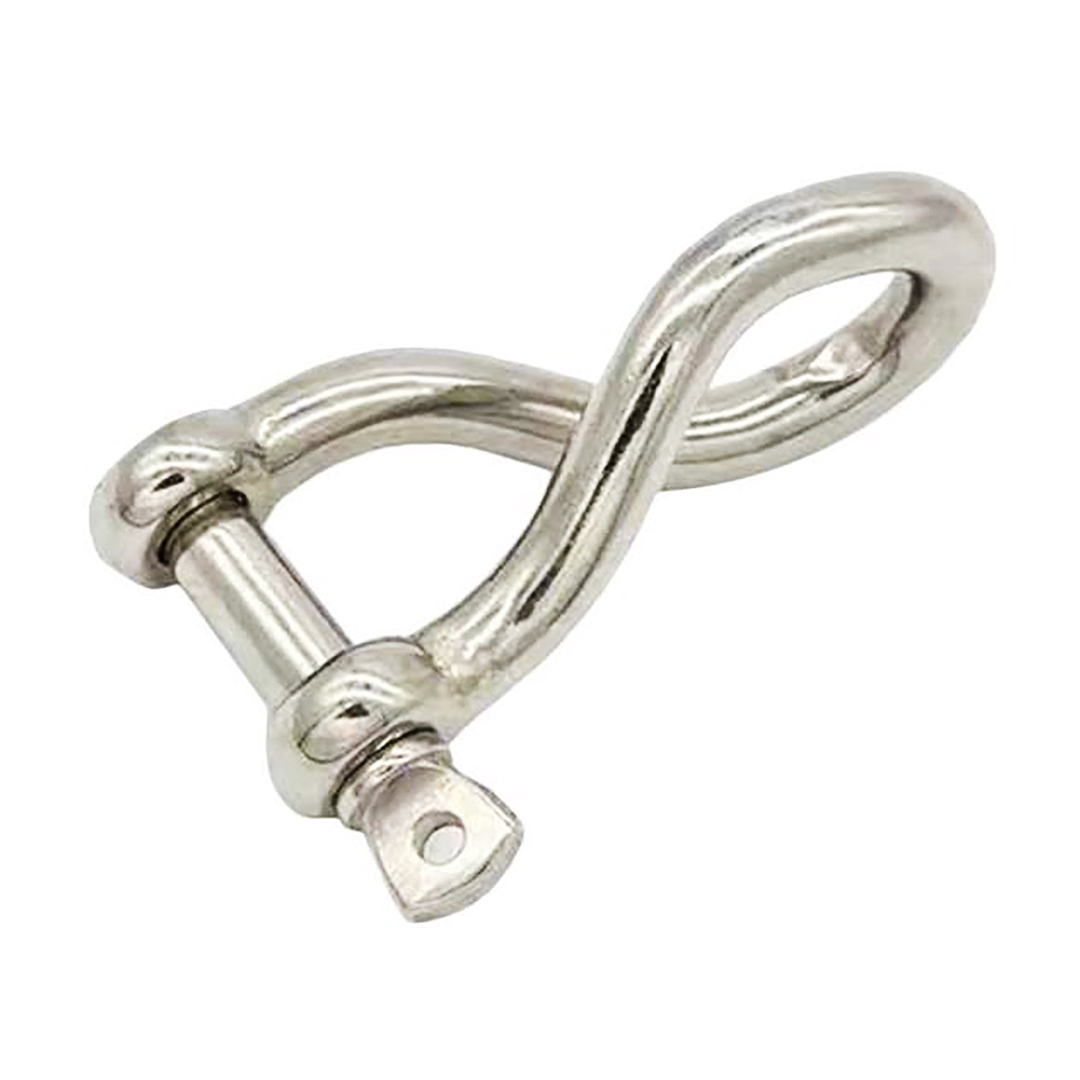 Al Fresco Twisted Shackle M10 - Heavy Duty Stainless Steel Anchor Shackle for Marine, Rigging & Outdoor Use - Perfect for Boating, Climbing & Construction