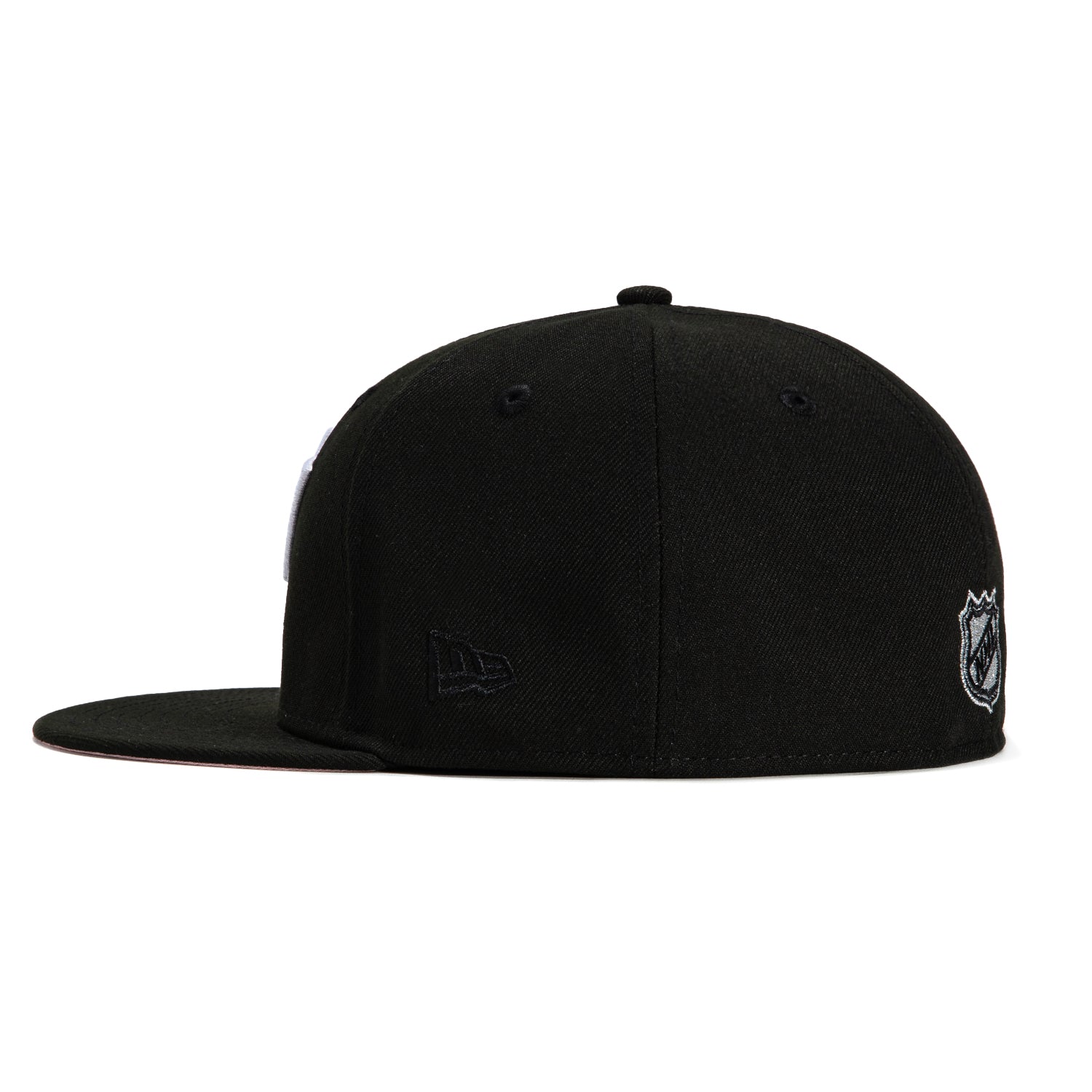 New Era 59Fifty Los Angeles Kings Logo Patch Snapback Hat - Black | Official NHL Licensed Baseball Cap for Men & Women | Perfect for Games, Streetwear & Sports Fans