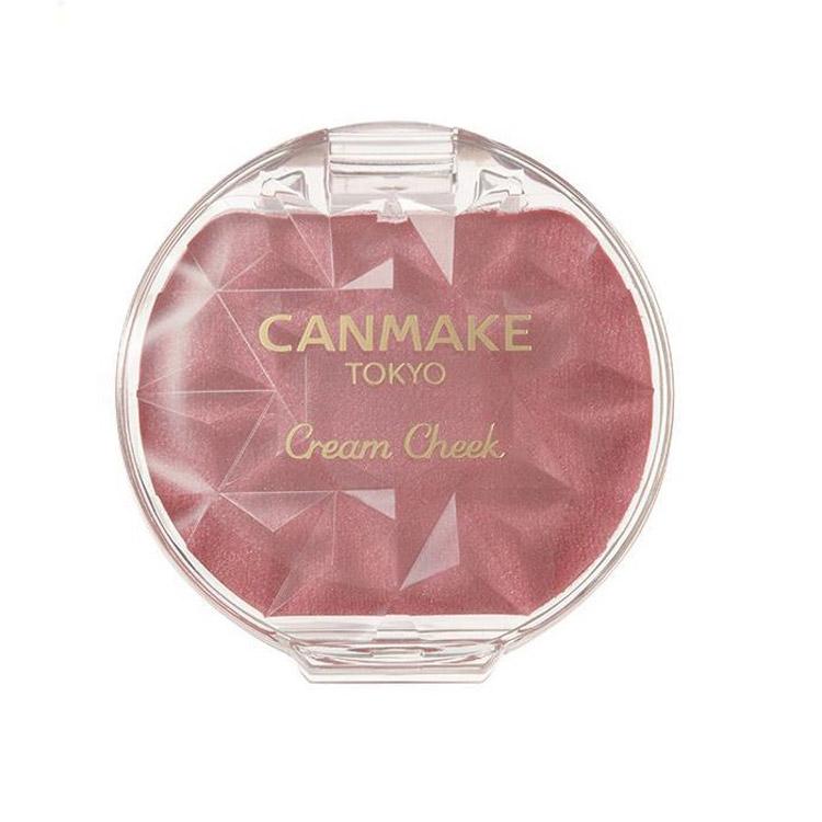 Canmake Tokyo Cream Cheek Color - Japanese Cream Blush for Natural Flush | Perfect for Everyday Makeup & On-The-Go Touch Ups