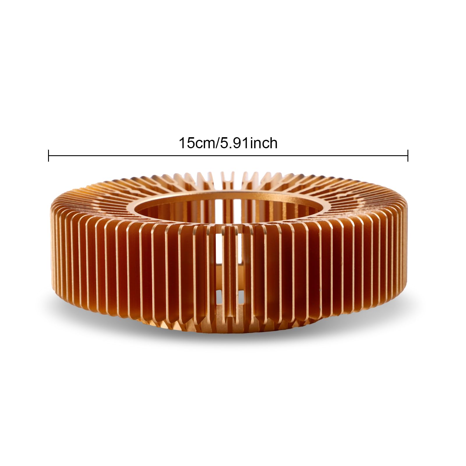 Rose Gold Tea Pot Warmer - Aluminum Alloy Electric Tea Warmer Base for Coffee, Tea & Milk - Perfect for Home, Office & Gifts - Keep Beverages Warm While Working or Relaxing