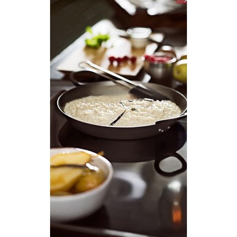 Premium Rosle Iron Frying Pan 24cm - Professional Grade German Cookware for Searing, Sautéing & Frying - Perfect for Home Chefs & Restaurant Use