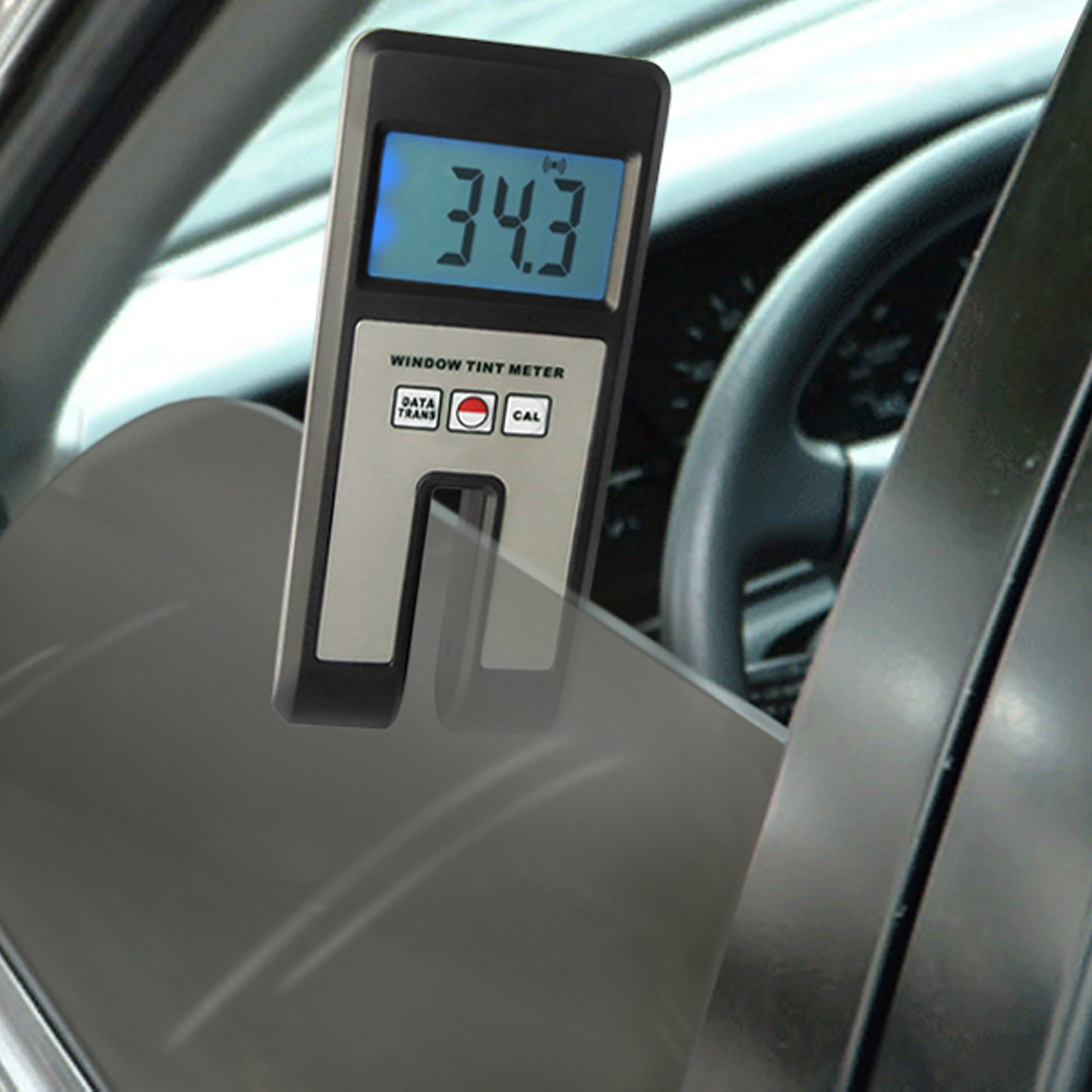 Digital Window Tint Meter - Precise Light Transmittance Measurement Tool for Car & Home Glass Tinting - Perfect for Auto Shops, DIY Enthusiasts & Window Film Installers