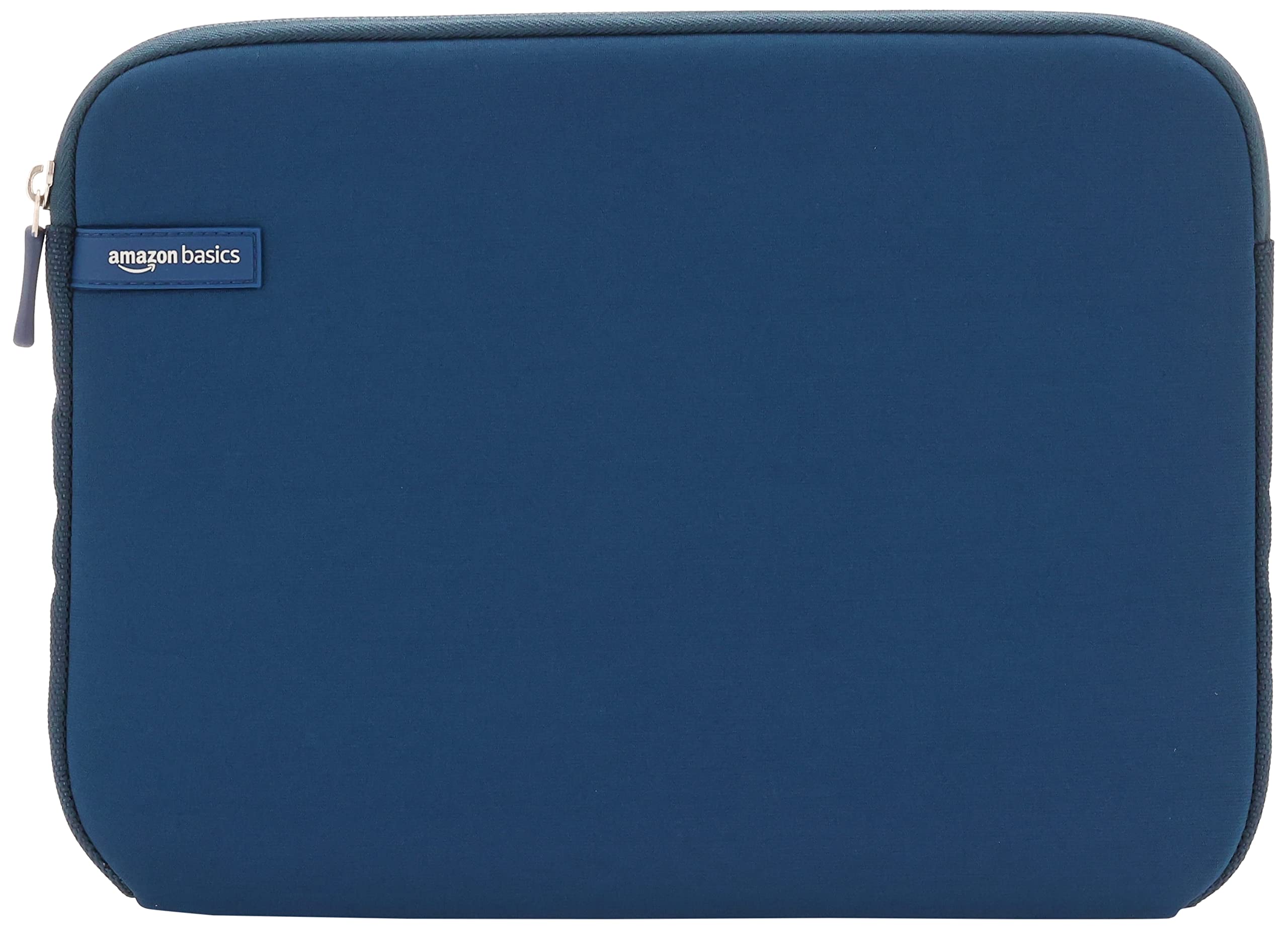 Amazon Basics 11.6-Inch Laptop Sleeve - Protective Neoprene Case for MacBook Air, Chromebook & Ultrabooks - Navy Blue - Perfect for Travel, School & Office Use