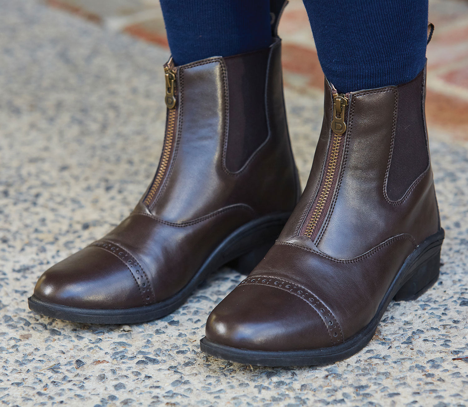 Dublin Altitude Zip Paddock Boots - Equestrian Riding Boots for Women & Men - Perfect for Horseback Riding, Training & Stable Work