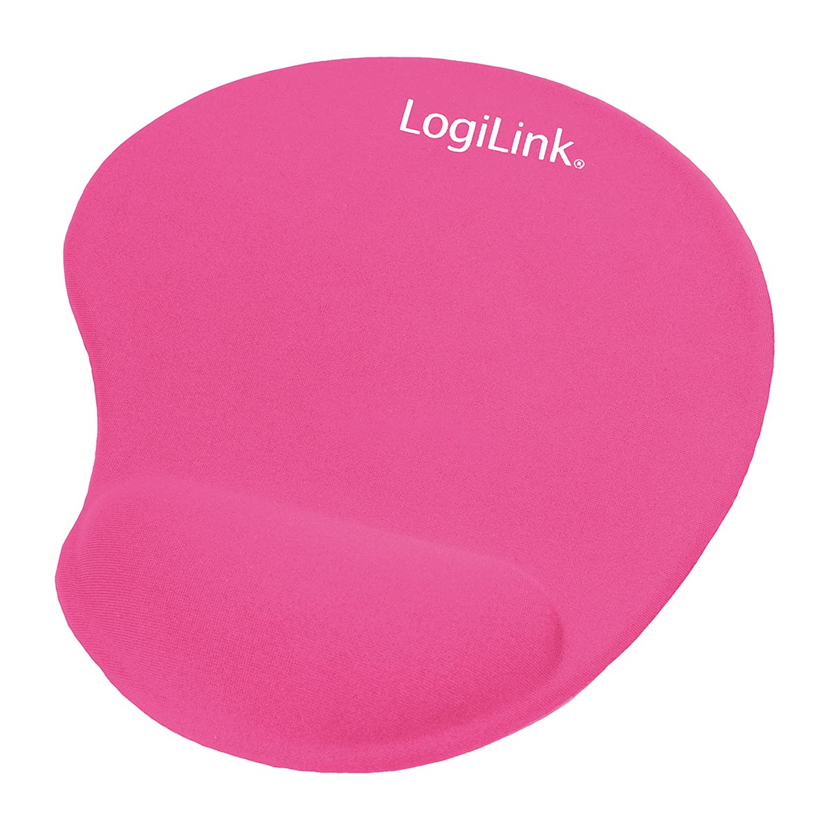 Ergonomic Mouse Pad with Wrist Support - Soft Silicone Gel Cushion - Pink - Perfect for Office, Gaming & Computer Work