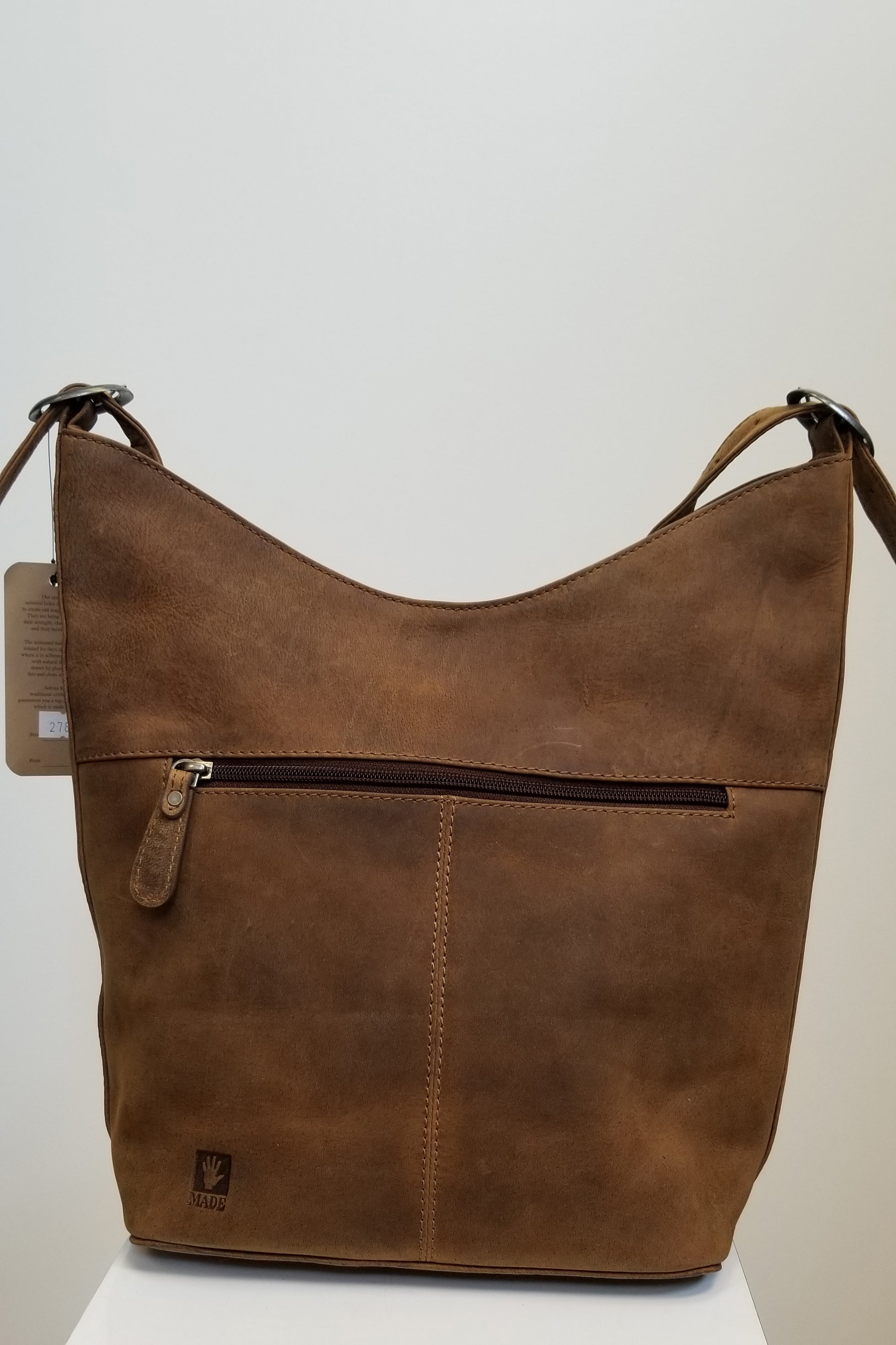 Adrian Klis 2787 Genuine Buffalo Leather Handbag for Women - Stylish & Durable Crossbody Purse for Work, Travel & Everyday Use