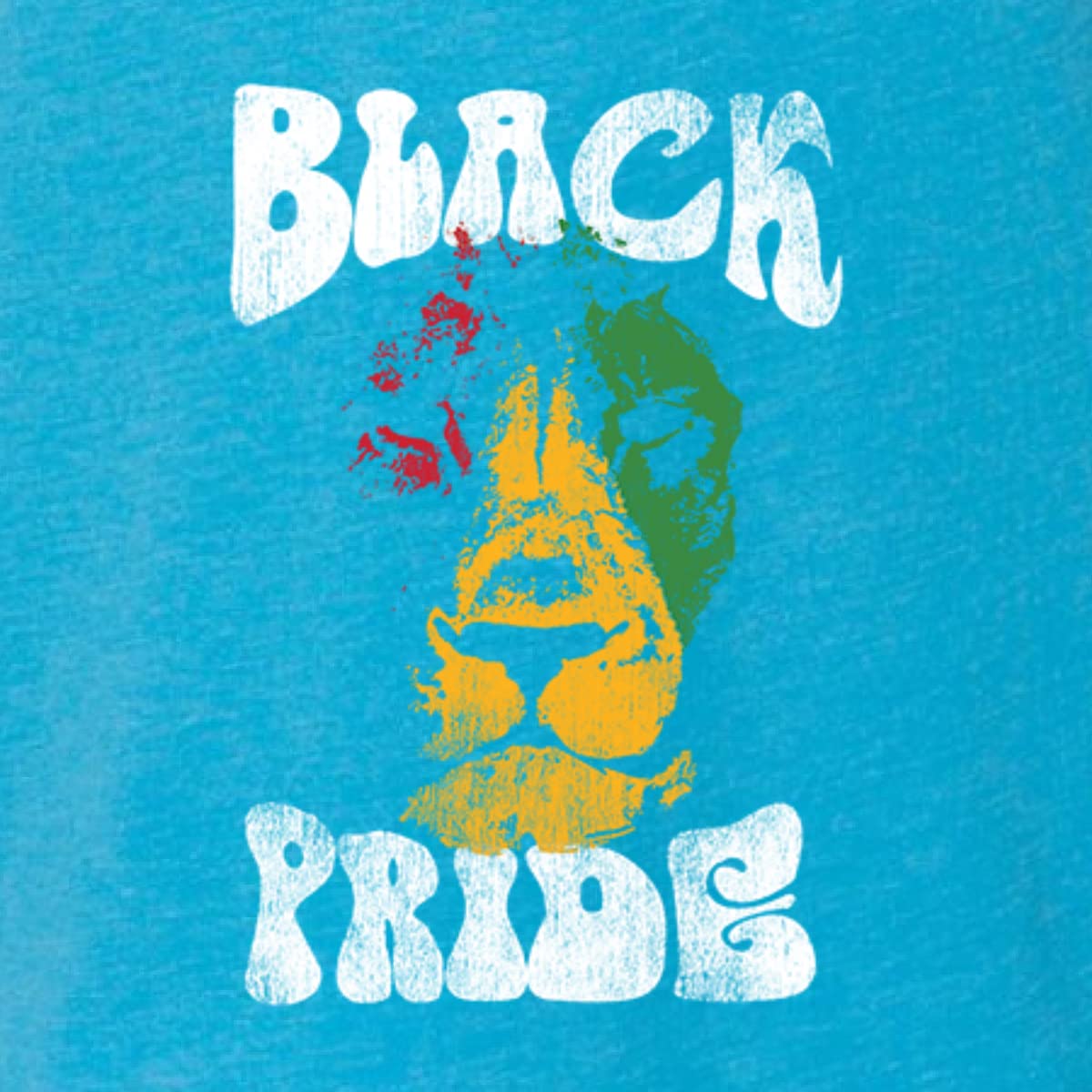 Black Pride Lion Tri-Blend Racerback Tank Top - Soft & Comfortable Workout Shirt for Gym, Running & Casual Wear
