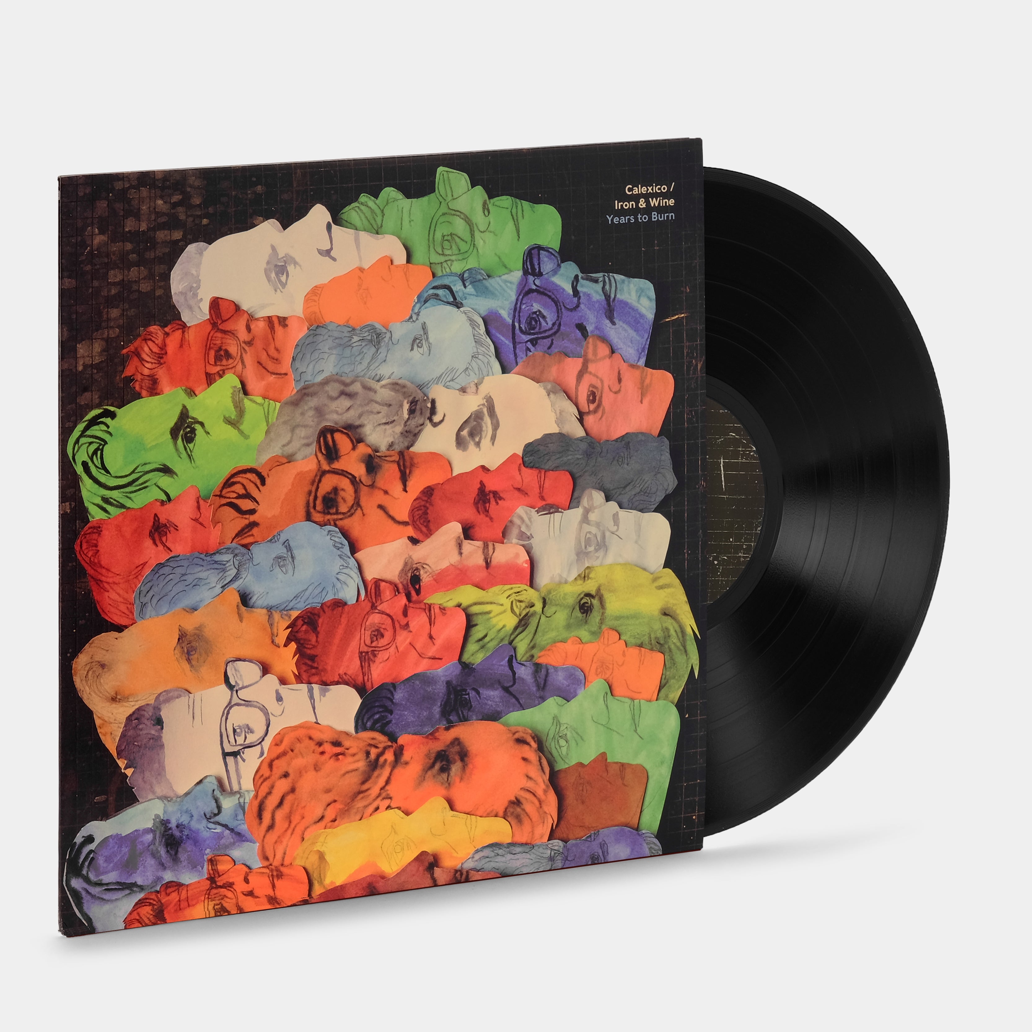 Calexico & Iron & Wine - Years To Burn LP Vinyl Record | Limited Edition Folk Rock Album | Perfect for Vinyl Collectors & Music Enthusiasts