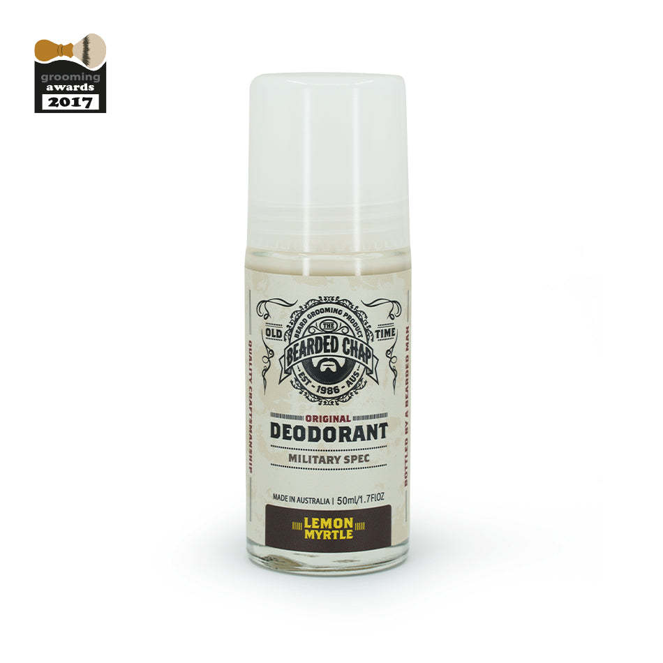 Natural Lemon Myrtle Roll On Deodorant for Women & Men - Organic, Aluminum-Free, Long-Lasting Freshness - Perfect for Gym, Travel & Everyday Use