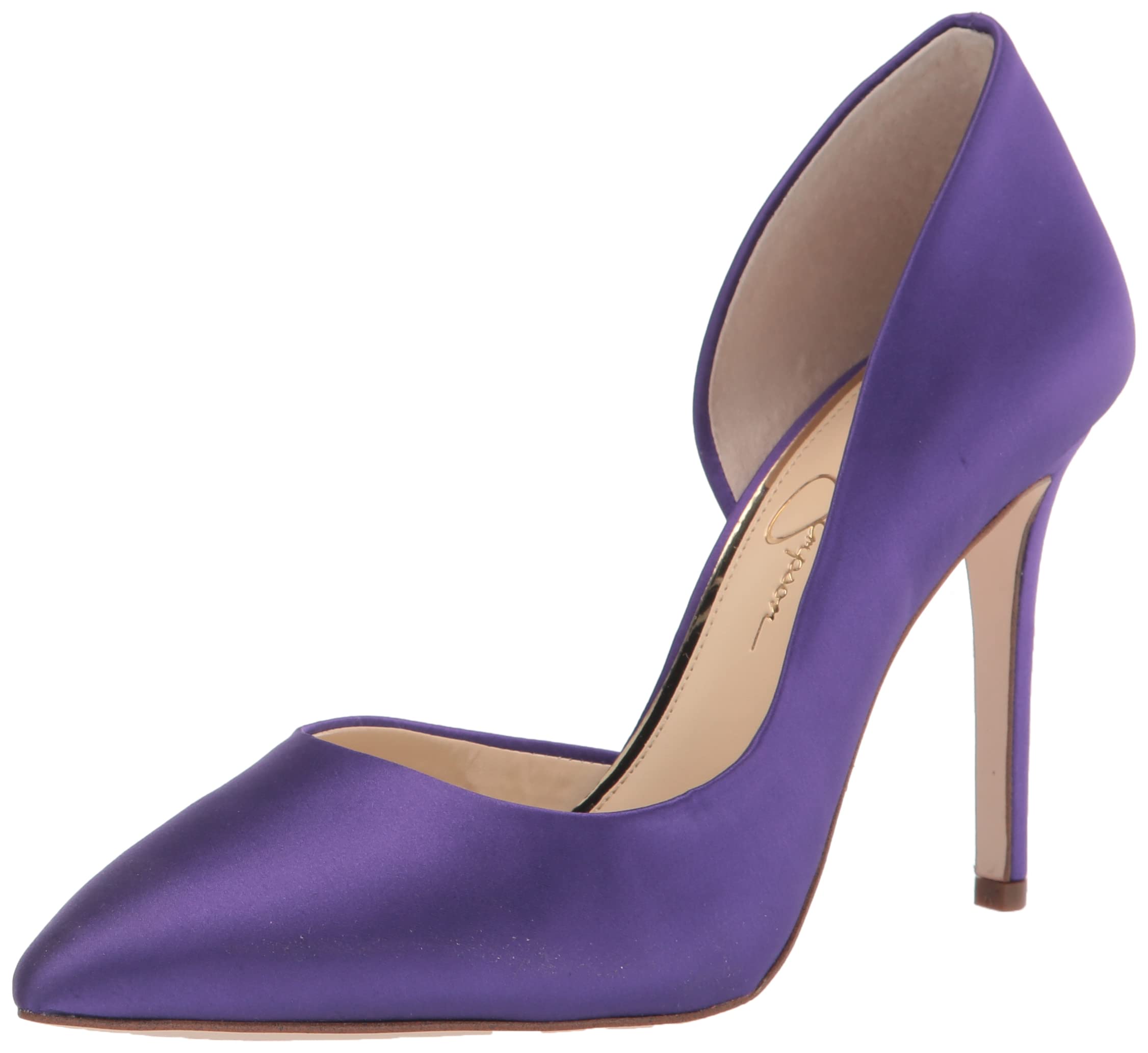Jessica Simpson Women's Prizma Pointed Toe D'Orsay Heels Pumps - Elegant Dress Shoes for Weddings, Parties & Office Wear