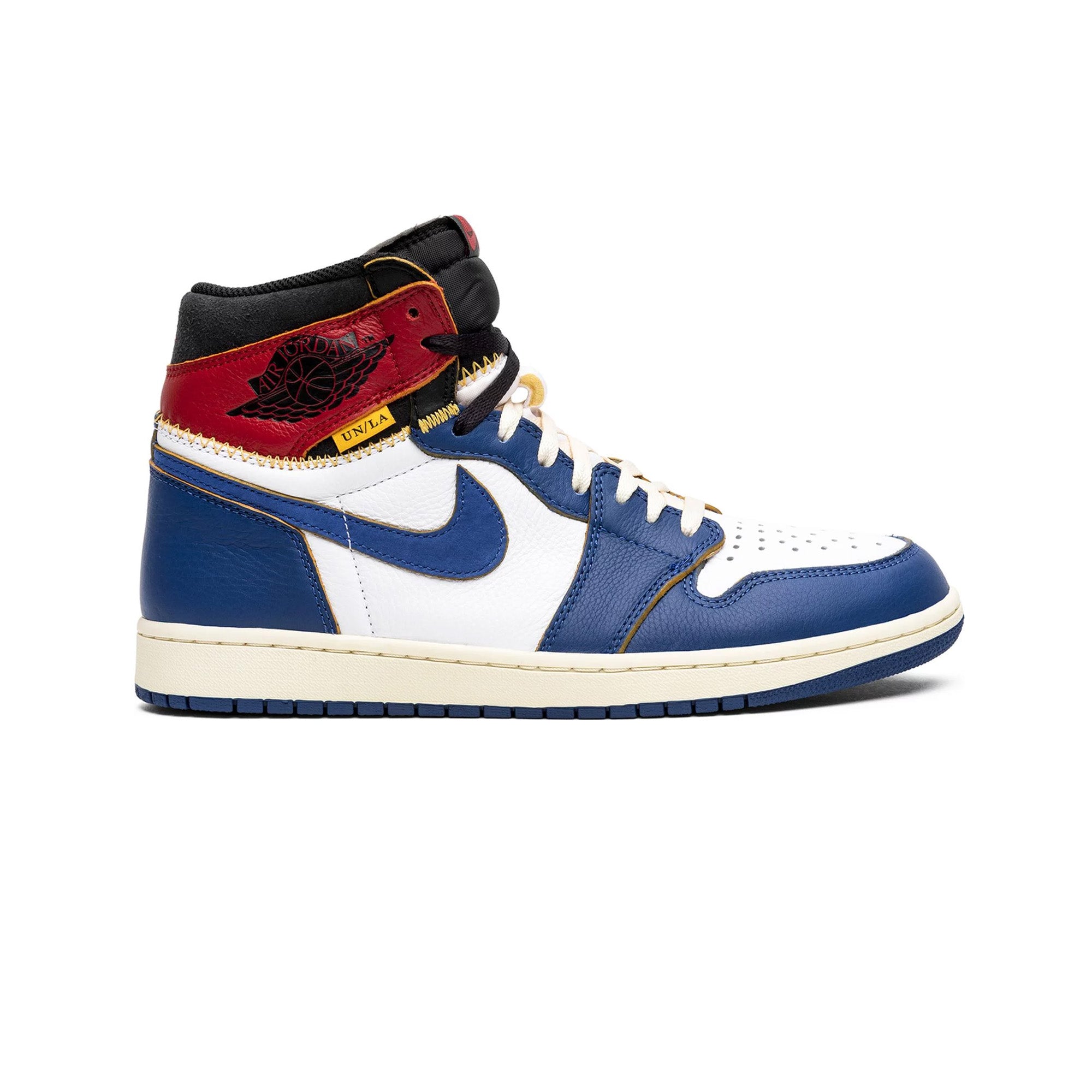 Air Jordan 1 Retro High Union Los Angeles 'Storm Blue' Sneakers (2018) - Men's Basketball Shoes for Streetwear & Casual Style