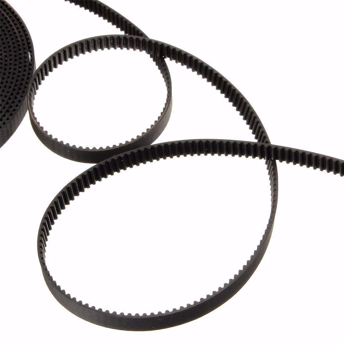 Premium 2GT 9mm Width 3D Printer Timing Belt - 10M GT2 Rubber Synchronous Belt with Toothed Pulley for High-Precision Printing | Perfect for Creality Ender 3, CR-10, Prusa i3 & DIY 3D Printer Repairs & Upgrades