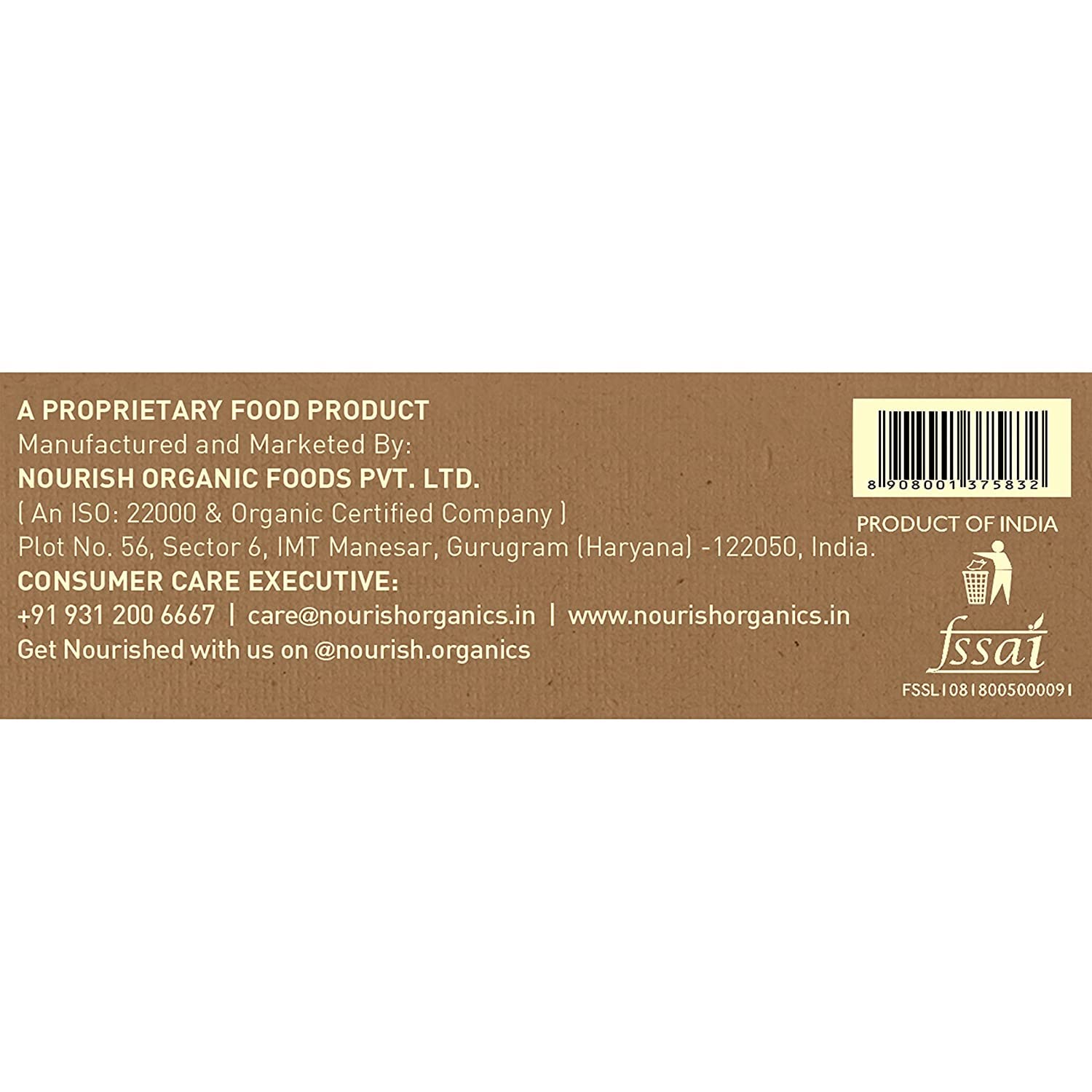 Nourish Organics Oats Granola - 300g | Organic Breakfast Cereal | Healthy Snack for Weight Loss, Energy Boost | Perfect for Yogurt Topping & On-the-Go Meals