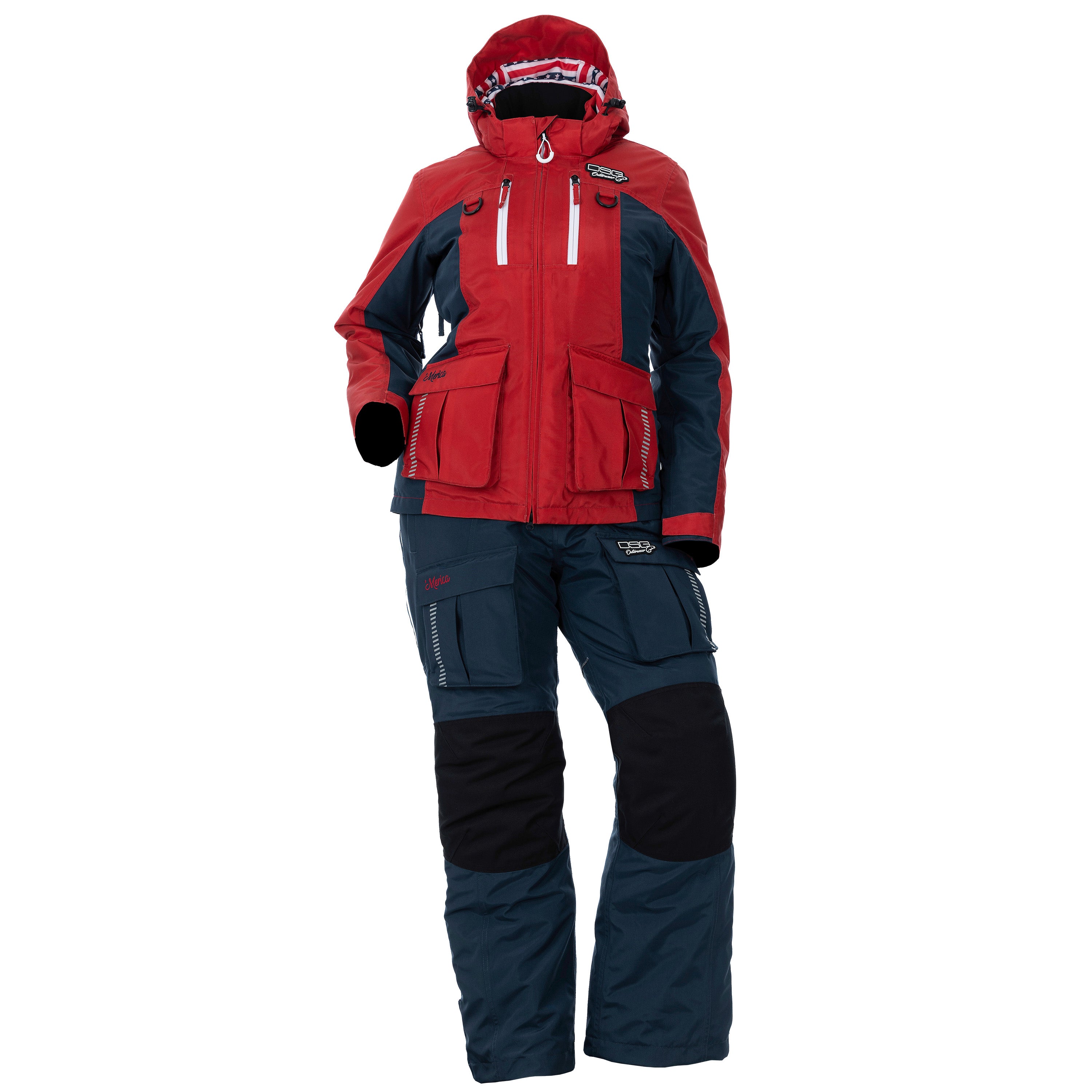 Limited Edition Arctic Appeal 3.0 Bib - Waterproof Insulated Snow Bib Pants for Men & Women - Perfect for Skiing, Snowboarding & Winter Outdoor Activities | 'MERICA