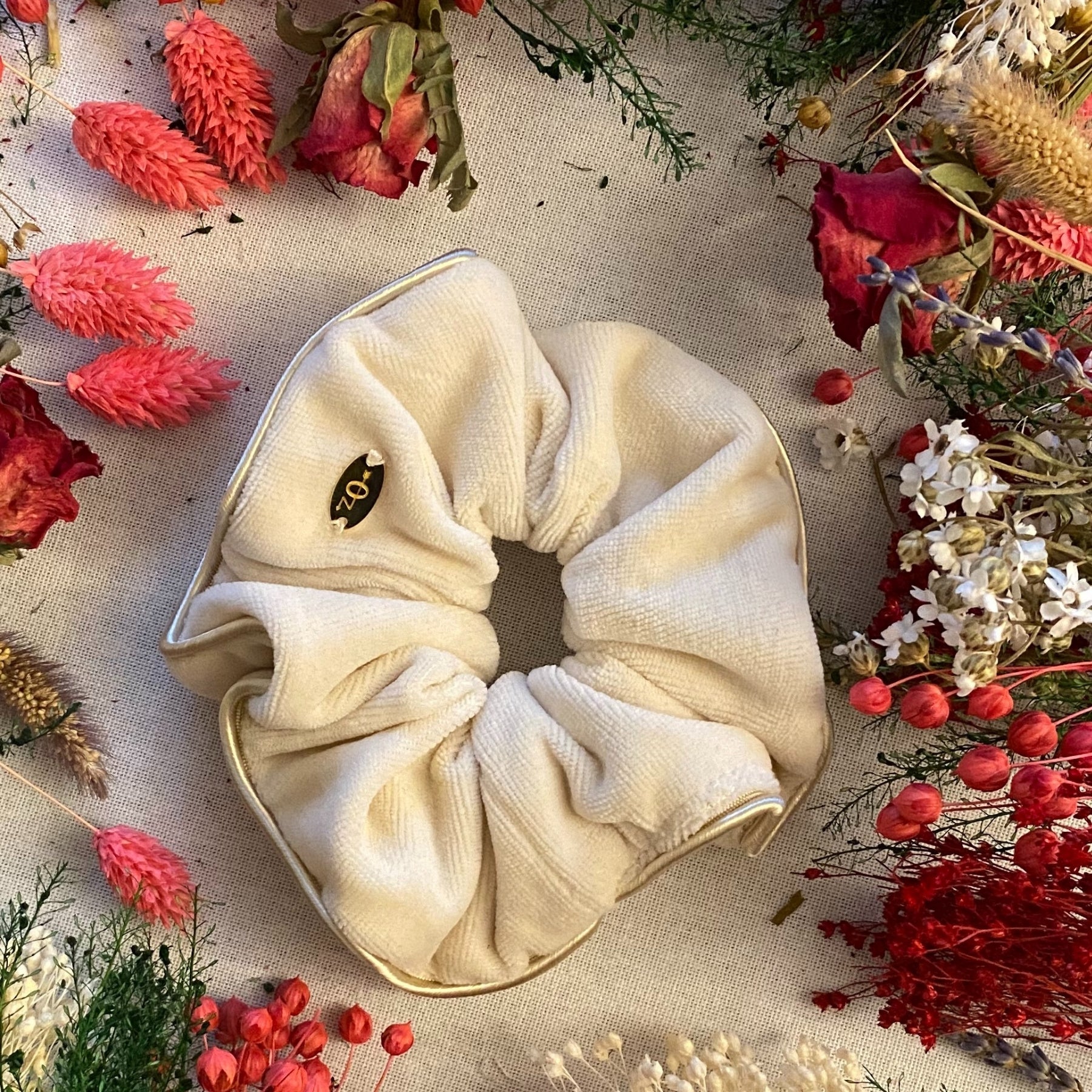 Chouchou Néo Organic Velour Headband - Soft & Comfortable Eco-Friendly Hair Accessory for Women, Girls - Perfect for Workouts, Yoga, and Everyday Styling