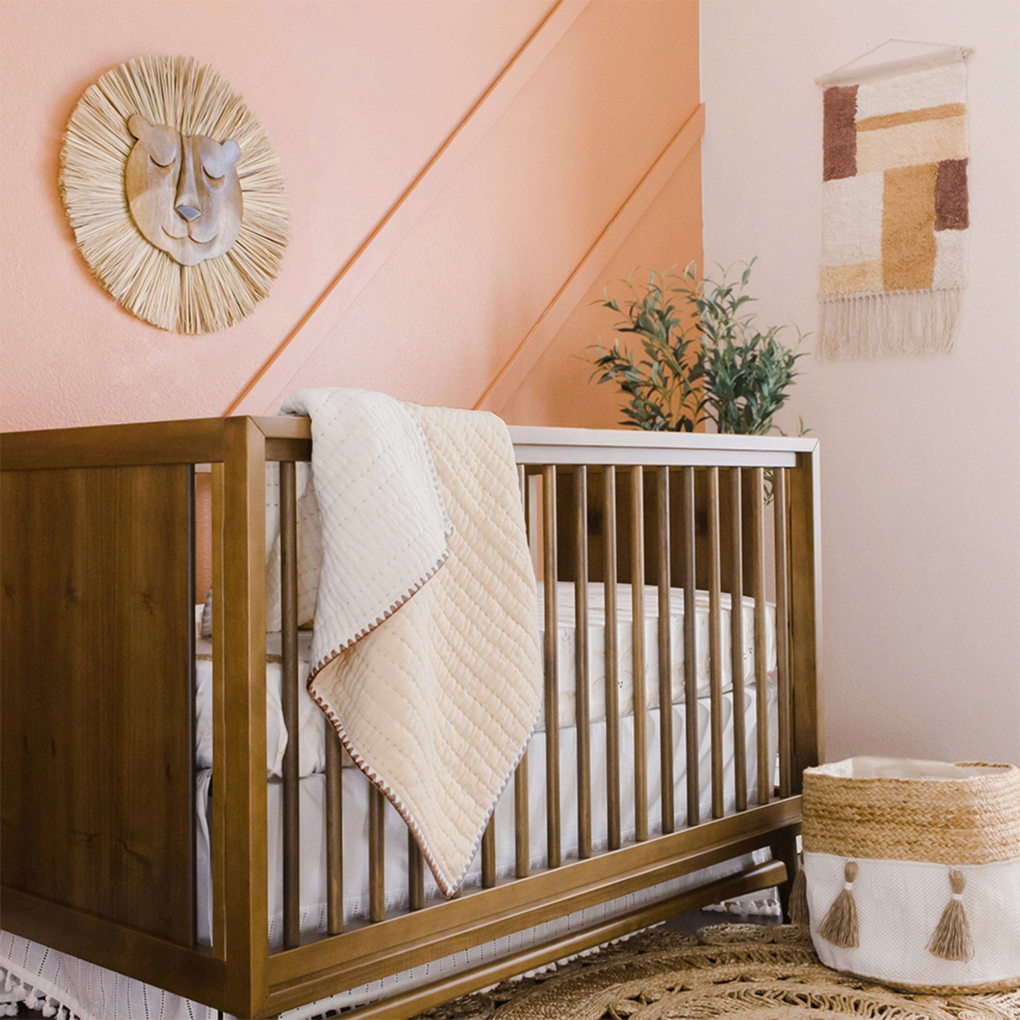 Cute Baby Lion Wall Decor for Nursery & Kids Room - 3D Animal Themed Nursery Art for Baby Shower Gifts & Jungle Theme Bedroom