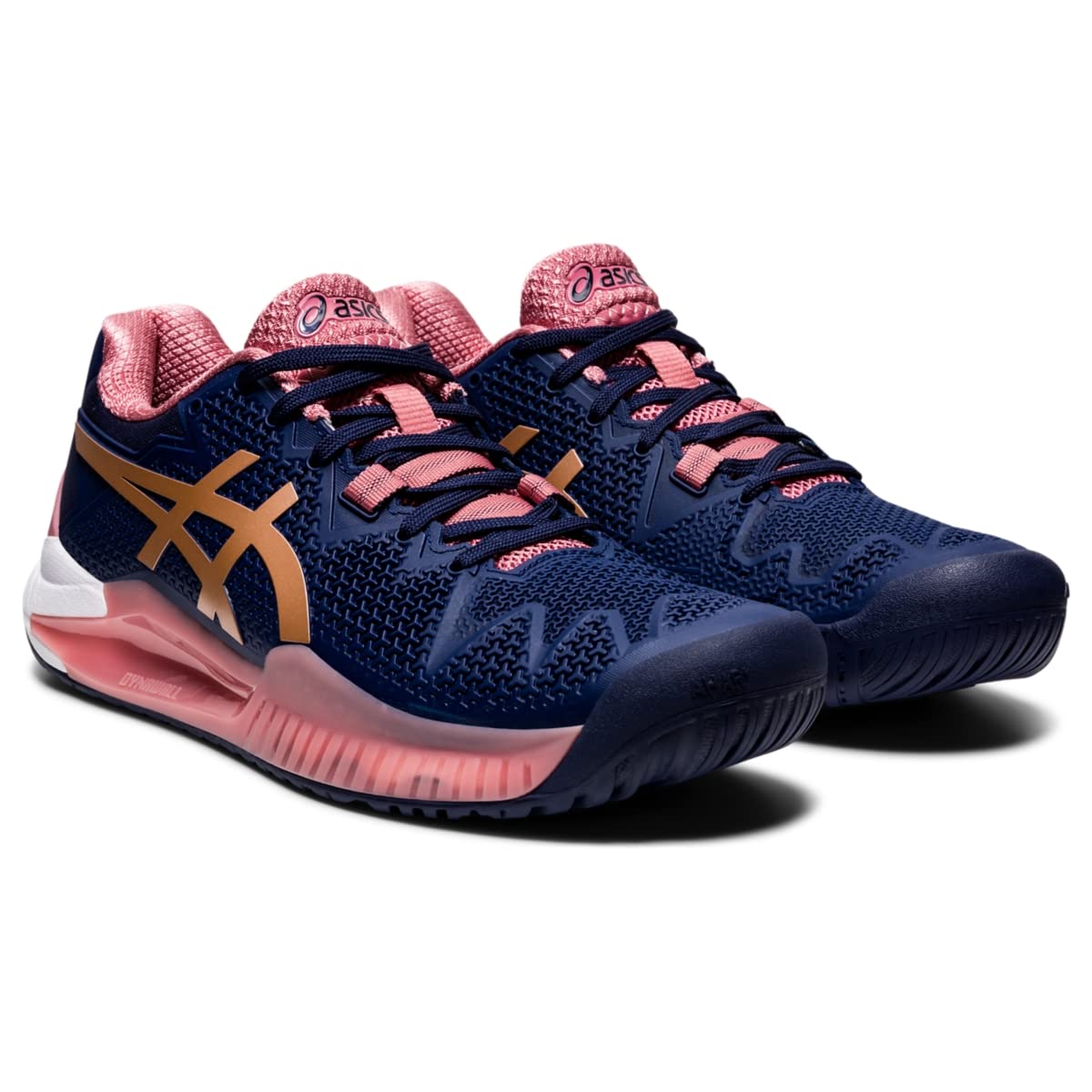 ASICS Women's Gel-Resolution 8 Tennis Shoes - Lightweight Performance Court Sneakers for Women | Perfect for Competitive Matches & Training Sessions