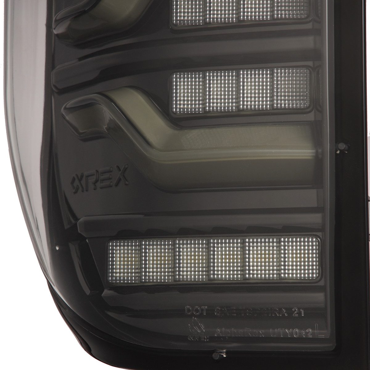 14-21 Toyota Tundra LUXX Series LED Tail Lights - Black Smoke Lens - Plug & Play Installation - Upgrade Your Truck's Style & Visibility for Night Driving & Off-Road Adventures