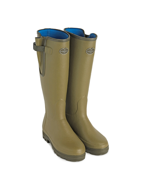 Le Chameau Vierzonord Boots - Premium Waterproof Rubber Boots for Men & Women - Ideal for Hunting, Fishing, and Outdoor Adventures