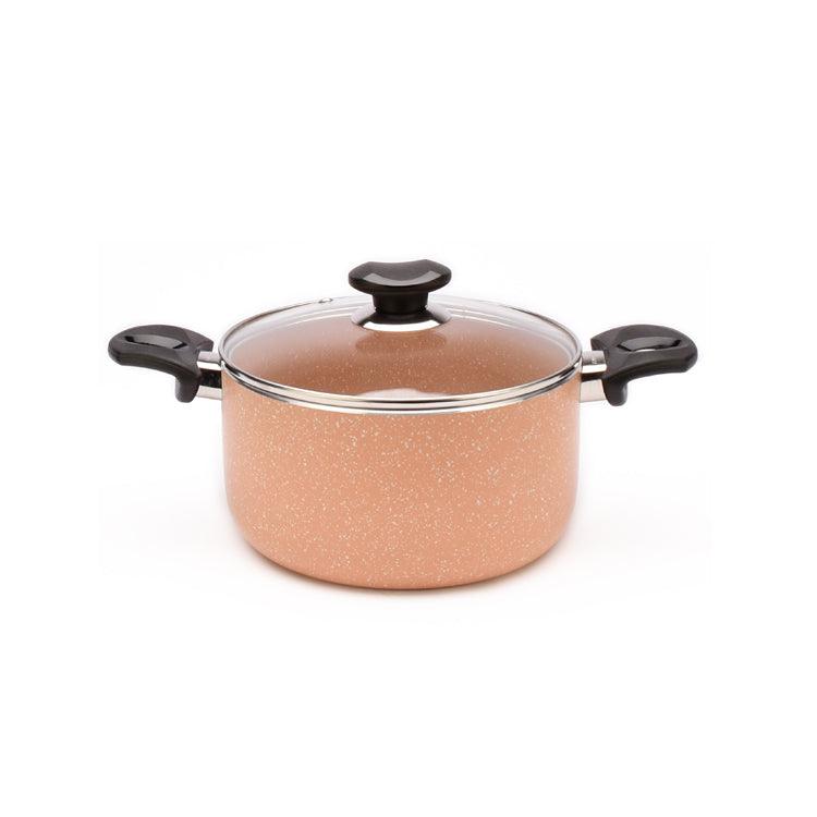 Acrochef 9.5 Quart Stainless Steel Stock Pot with Tempered Glass Lid - YLGK424 - Perfect for Soups, Stews, and Large Family Cooking
