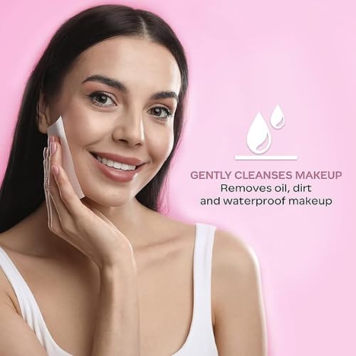 Clamy Vitamin C Makeup Remover Wipes - Gentle Cleansing for Waterproof Mascara, Longwear Makeup & Impurities | 25 Count | Perfect for Travel, Gym & Quick Makeup Removal