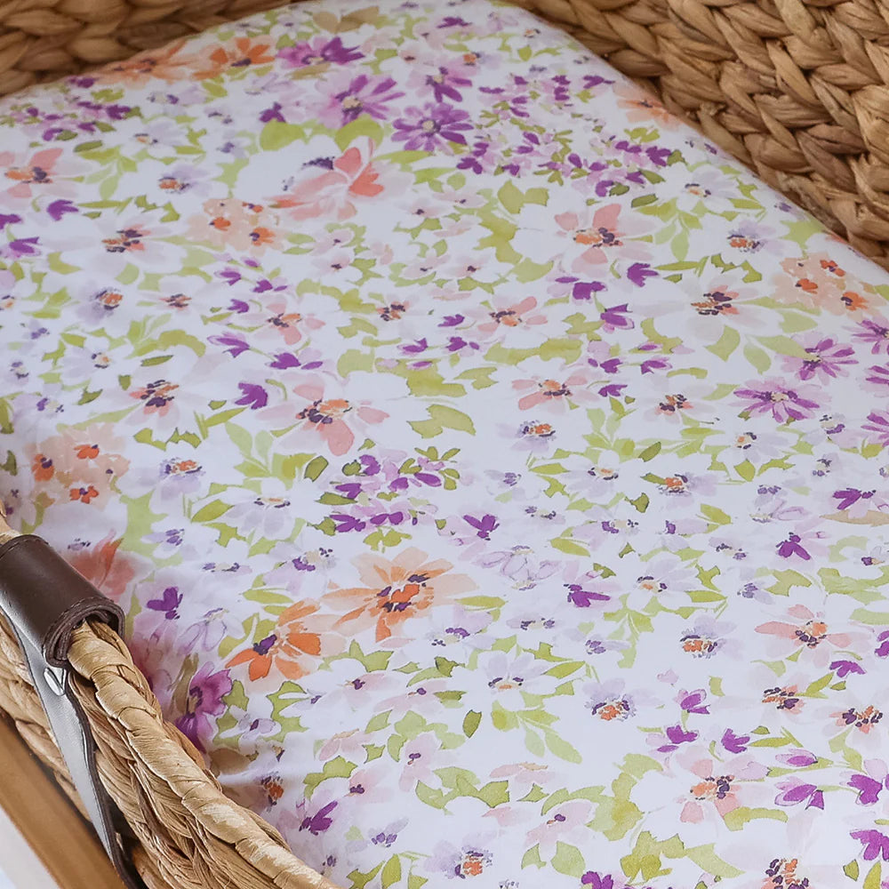 Snuggle Hunny Bassinet Sheet & Change Pad Cover - Soft, Breathable & Waterproof - Perfect for Newborns & Infants - Ideal for Nursery, Travel & Daycare Use