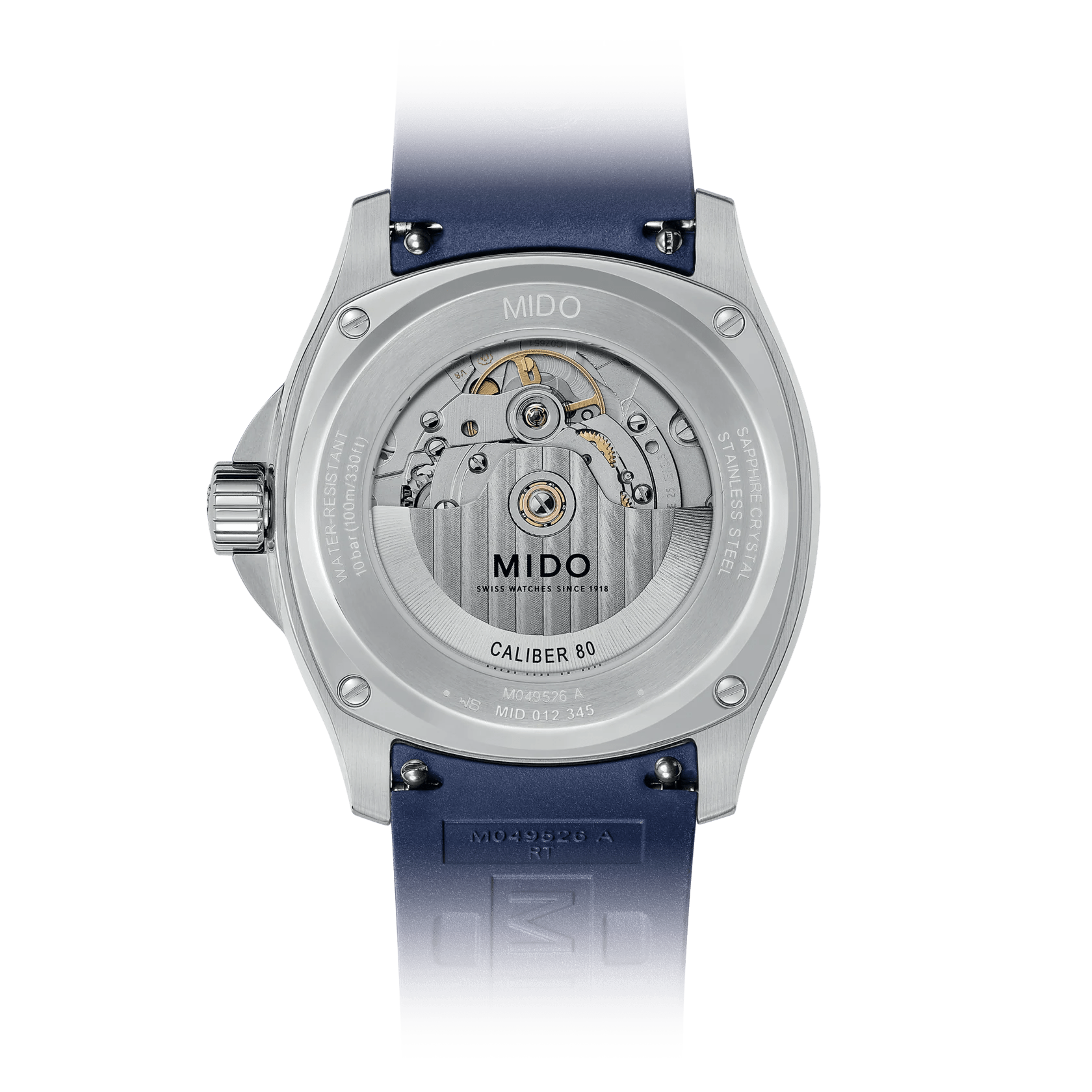 Mido Multifort TV Big Date Blue Dial Men's Watch M0495261704100 - Swiss Automatic Chronograph for Business & Casual Wear