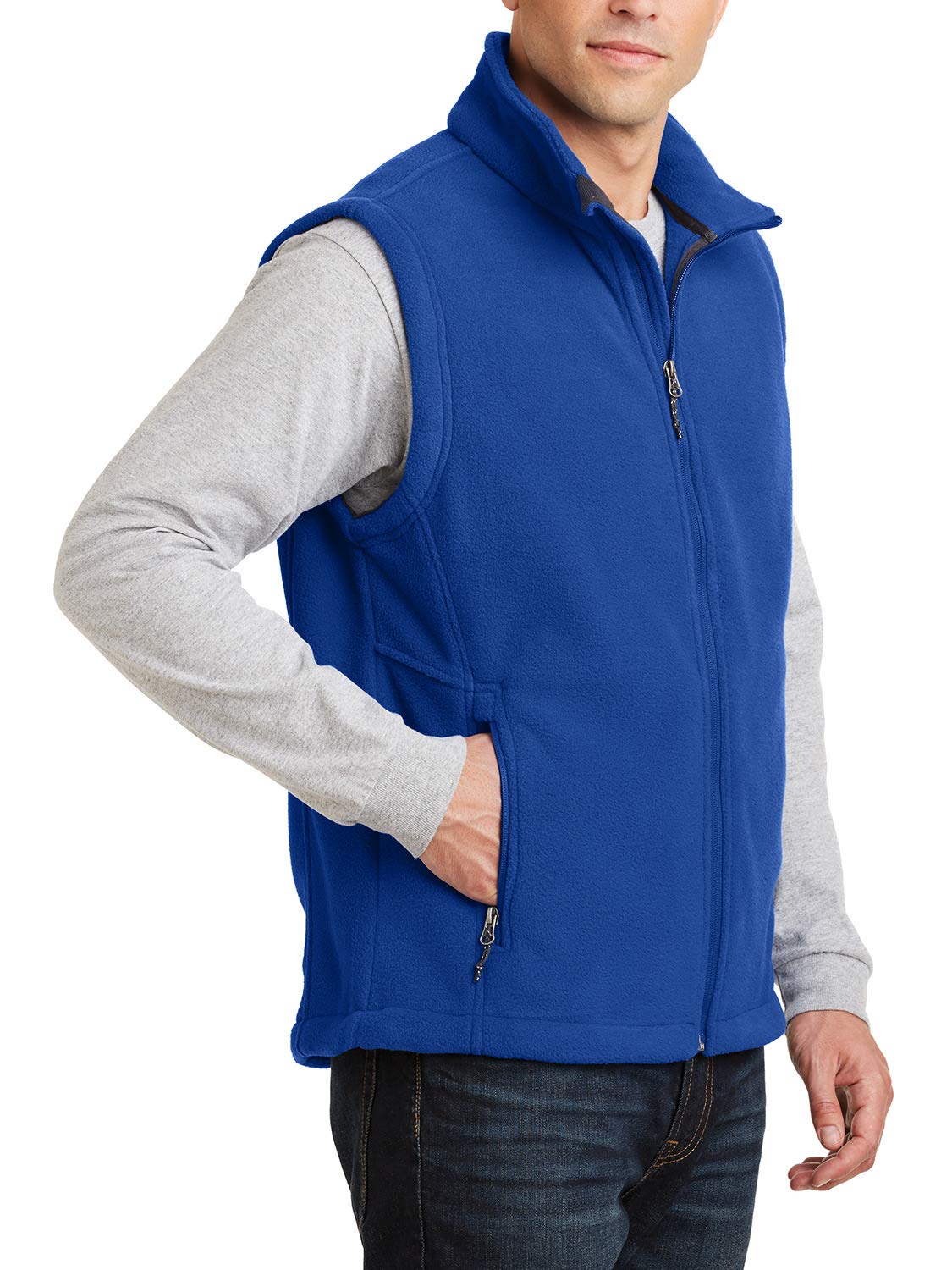 Men's Super Soft Fleece Vest - Lightweight Warm Winter Layering for Outdoor Activities & Casual Wear | Mafoose