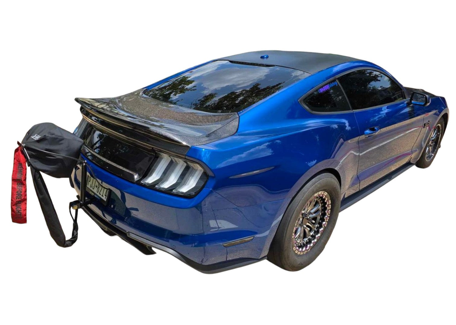 2015-2022 Ford Mustang S550 Parachute Mount Kit - Compatible with 2014-2022 Models | Drag Racing & High-Speed Performance Accessory