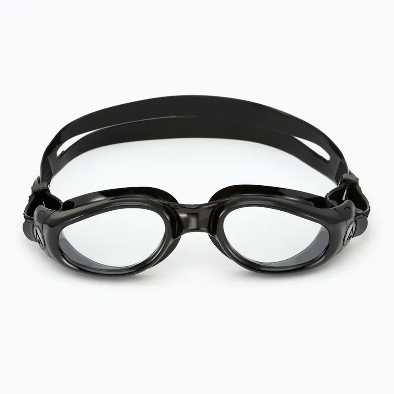 Aqua Sphere Kaiman A1 Swim Goggles - Transparent Frame & Clear Lens for Swimming, Snorkeling & Water Sports