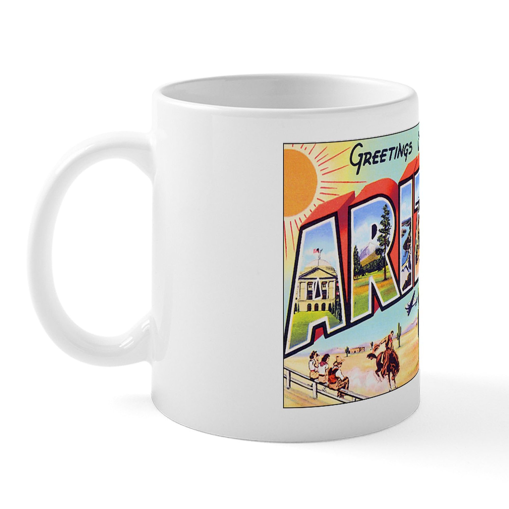 Arizona Greetings Ceramic Coffee Mug 11 oz (325 ml) - Perfect for Home, Office & Gifts | CafePress