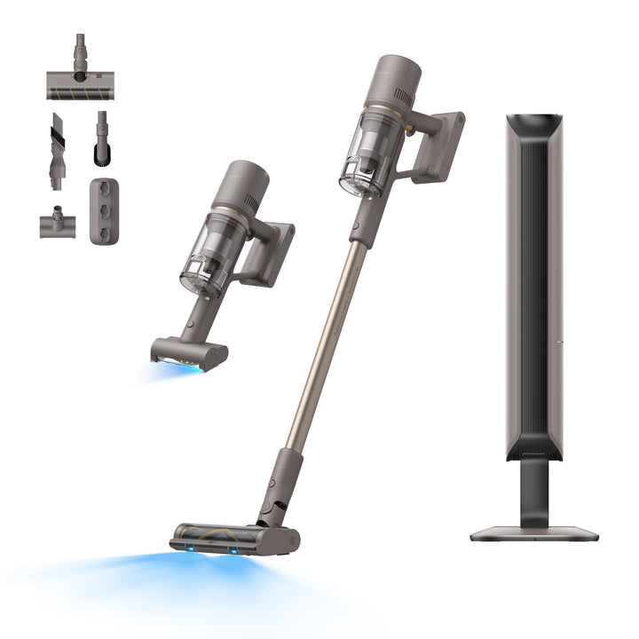 Dreame Z10 Station Cordless Stick Vacuum Cleaner with Self-Emptying Dock - Powerful 150AW Suction, 60-Day Dust Capacity, Ideal for Pet Hair, Hard Floors & Carpets | Perfect for Home Cleaning & Pet Owners