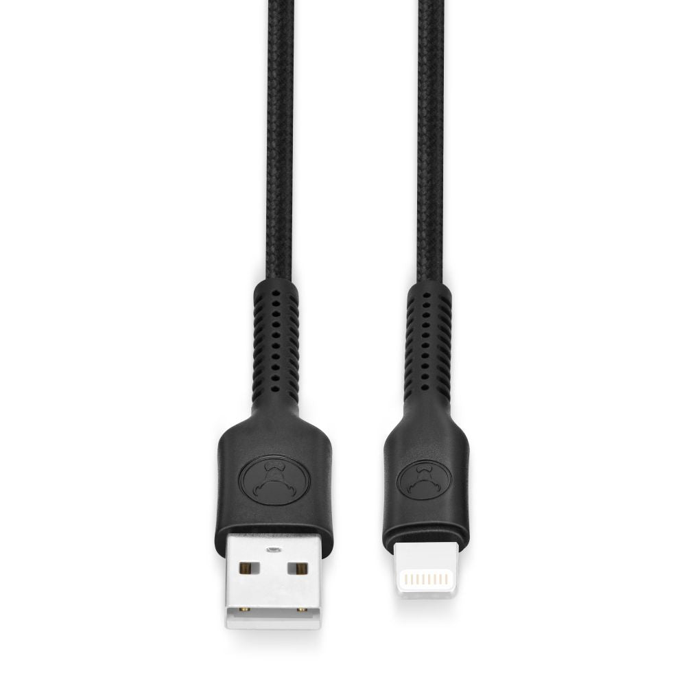 Bonelk Durable USB A to Lightning Cable 1.2m (4ft) - Fast Charging & Data Sync, MFi Certified, Nylon Braided, Compatible with iPhone 14/13/12/11/X/8/7 - Perfect for Home, Office, and Travel Charging