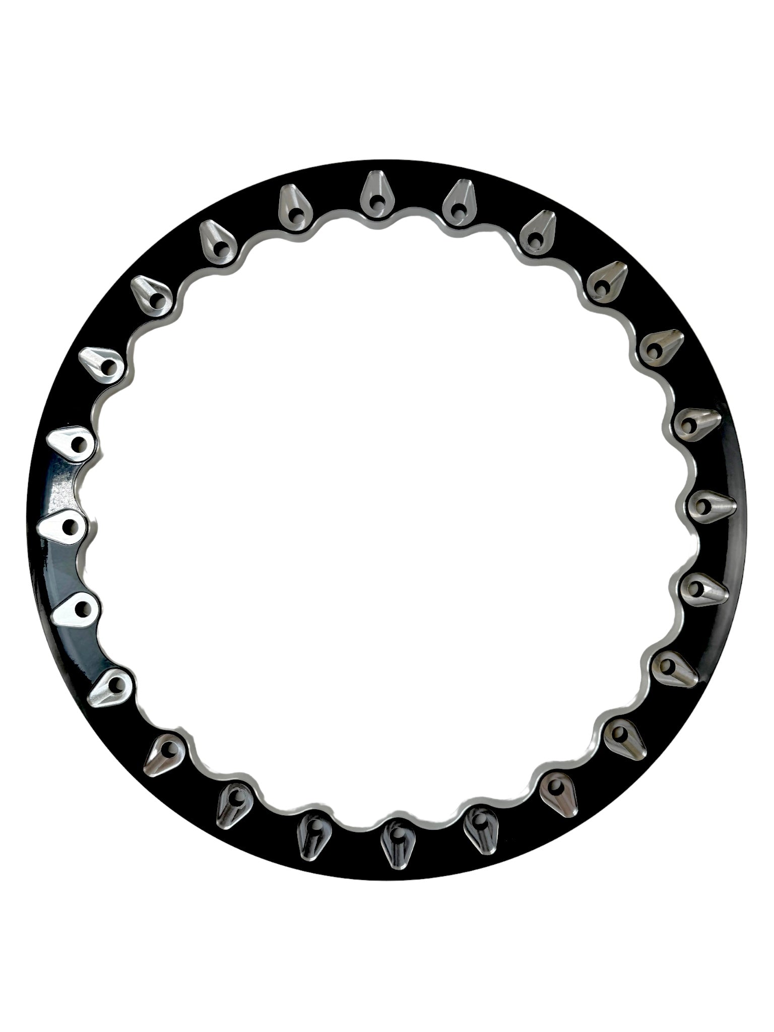 Ultra Light Impact Beadlock Silver RZR PRO R 5X4.5 Wheels - High-Performance Off-Road Wheels for UTVs & Side-by-Sides - Perfect for Trail Riding, Mudding & Rock Crawling