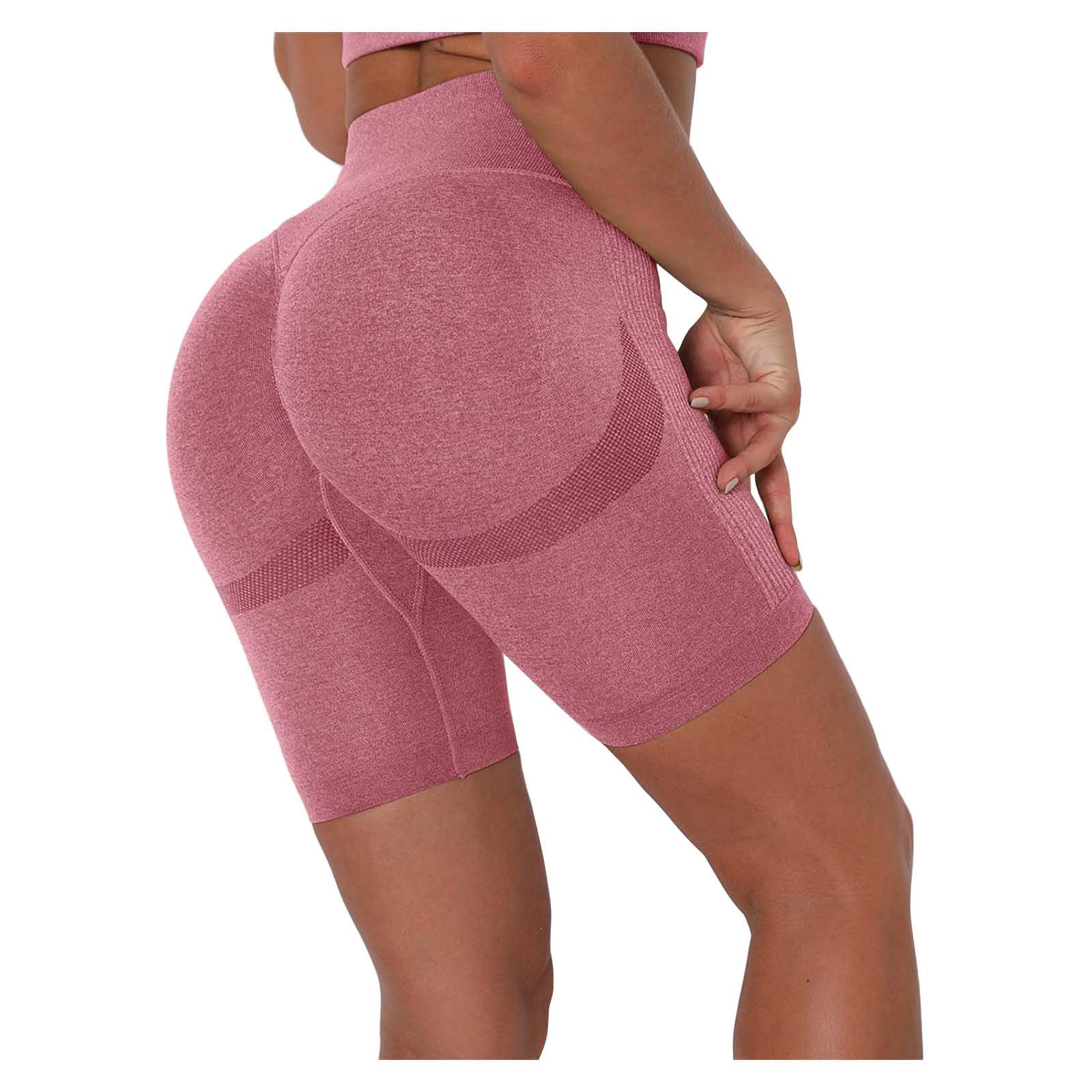 Women's High Waisted Workout Shorts - Butt Lifting Gym Running Shorts for Women | Summer & Fall Athletic Wear | Perfect for Yoga, Fitness & Casual Wear