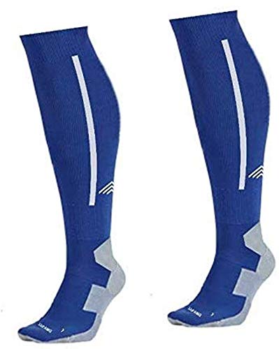 Pro Gym Men's Sports Football Soccer Long Over Knee High Socks for Baseball Hockey - Perfect for Training, Games & Athletic Performance